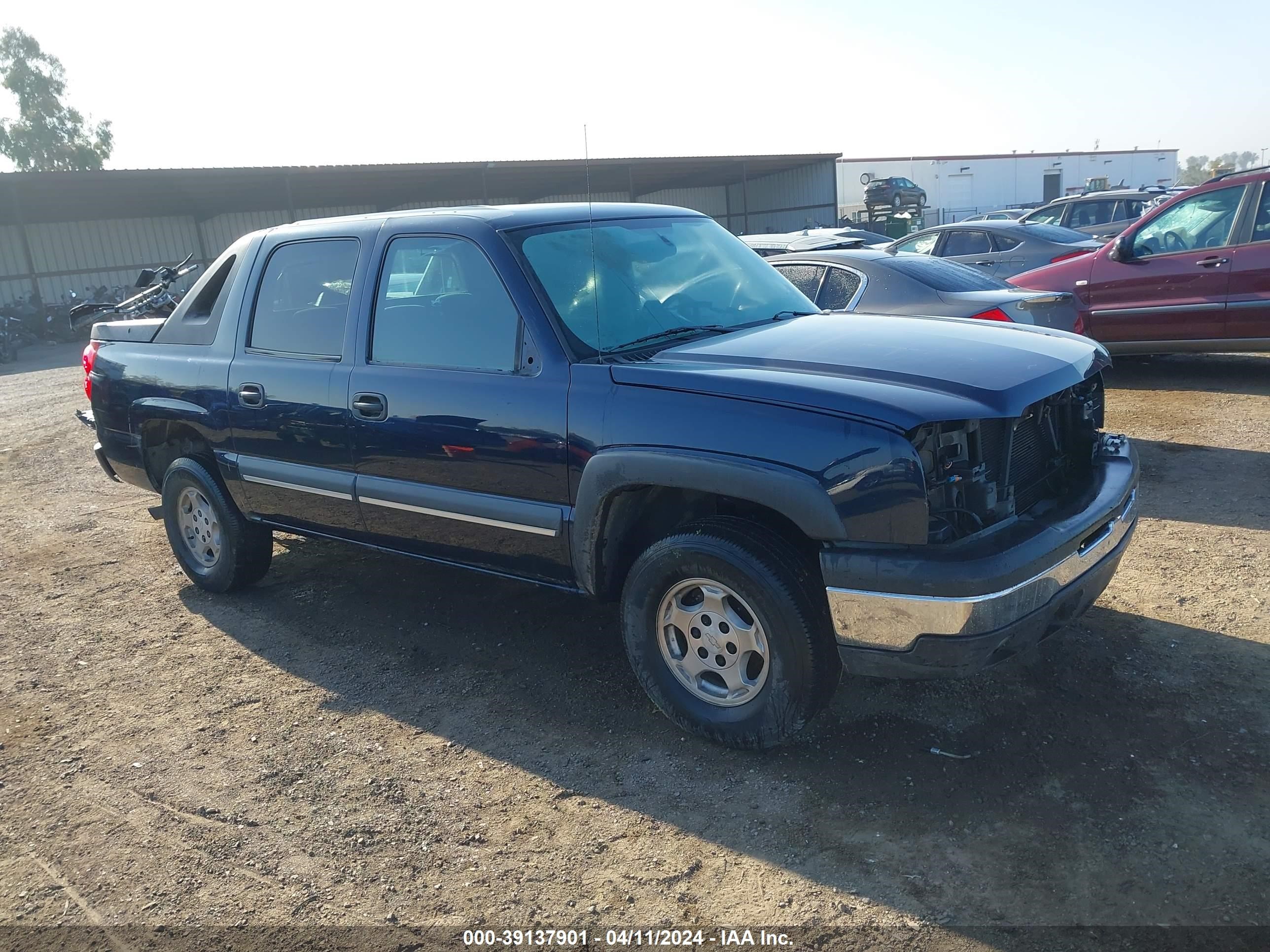 CHEVROLET AVALANCHE 2004 3gnec12t44g174401