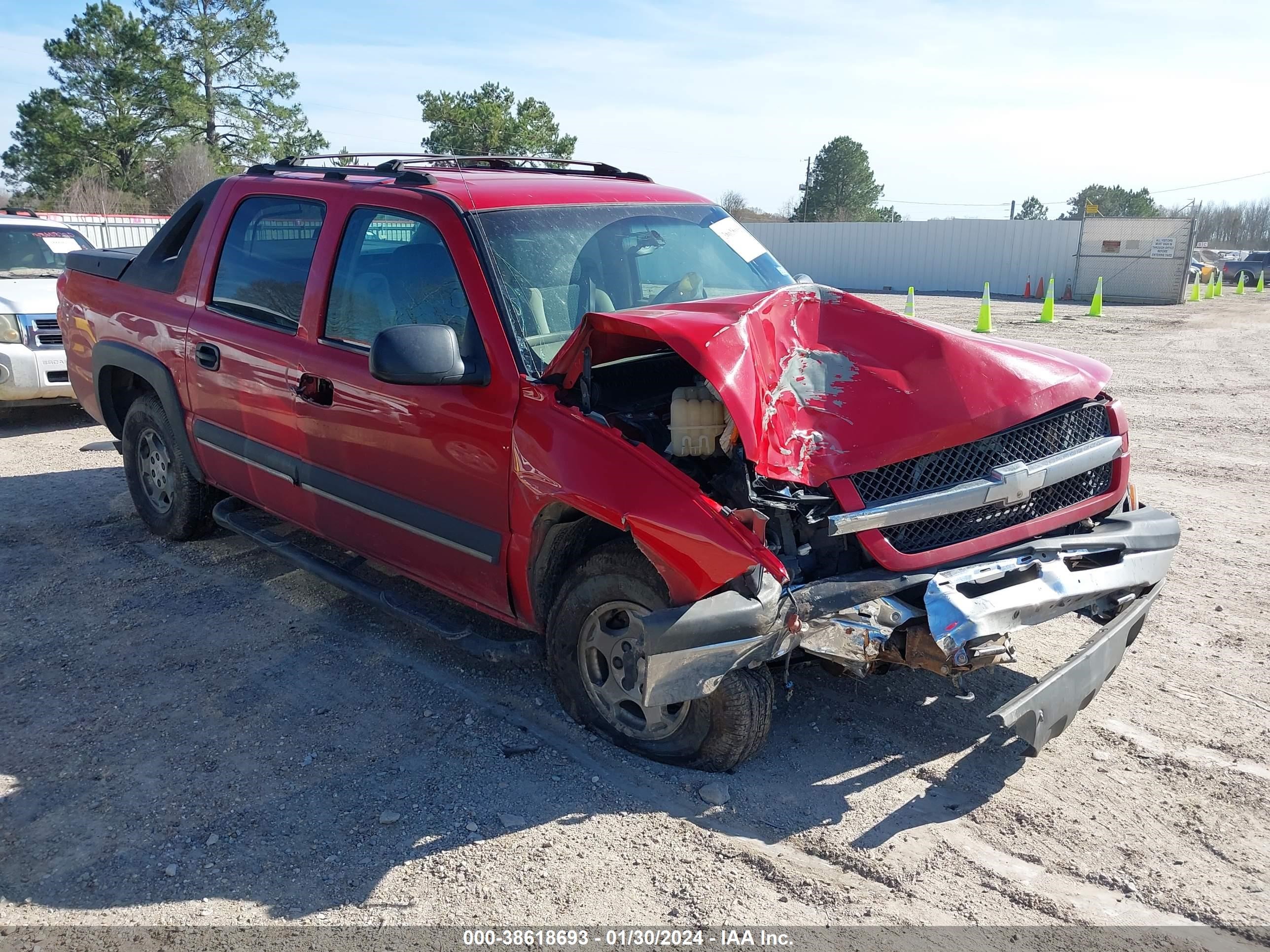 CHEVROLET AVALANCHE 2004 3gnec12t54g161222