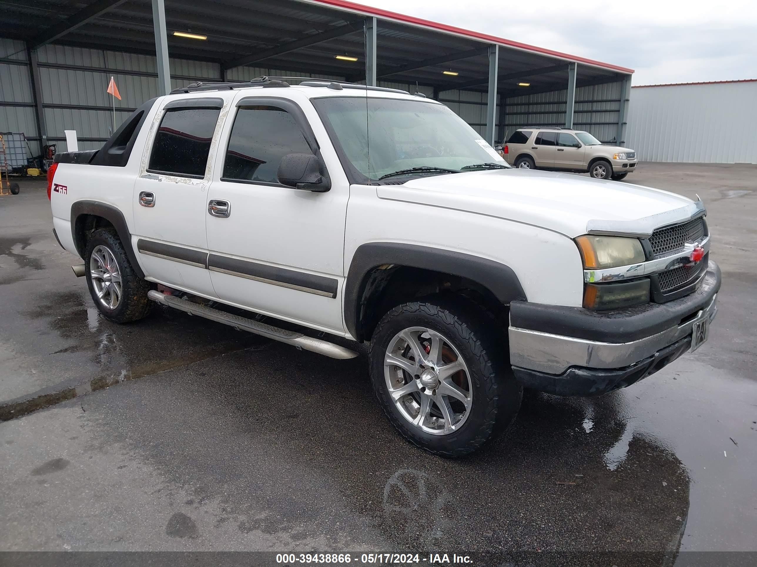 CHEVROLET AVALANCHE 2004 3gnec12t64g118489