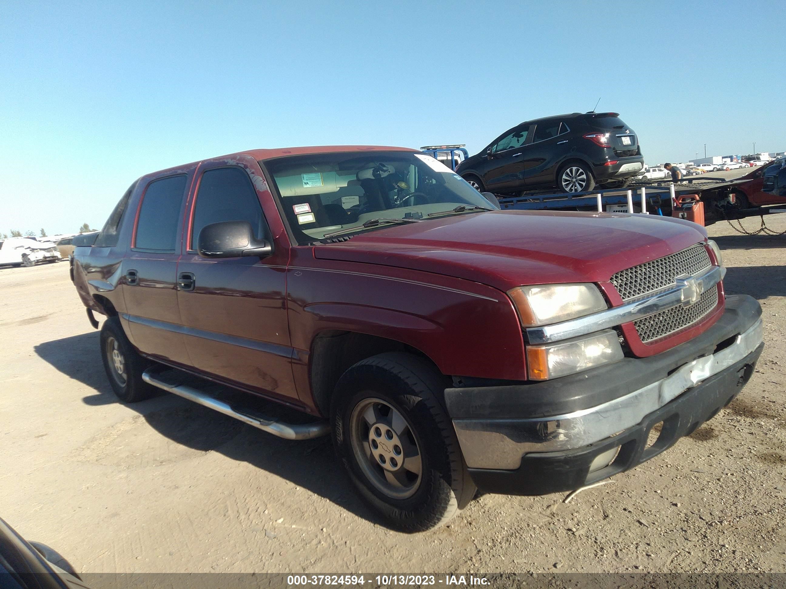 CHEVROLET AVALANCHE 2004 3gnec12t74g304574