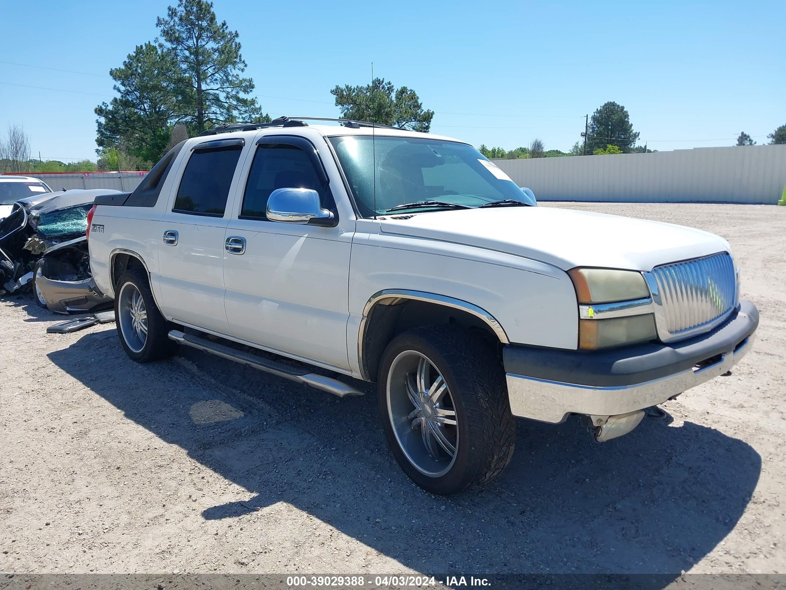 CHEVROLET AVALANCHE 2004 3gnec12t84g216729