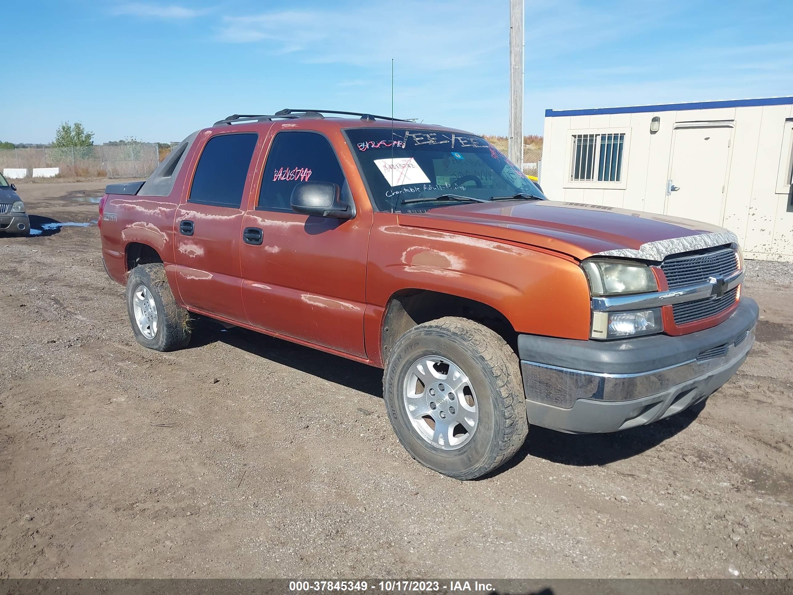 CHEVROLET AVALANCHE 2004 3gnec12t84g231022