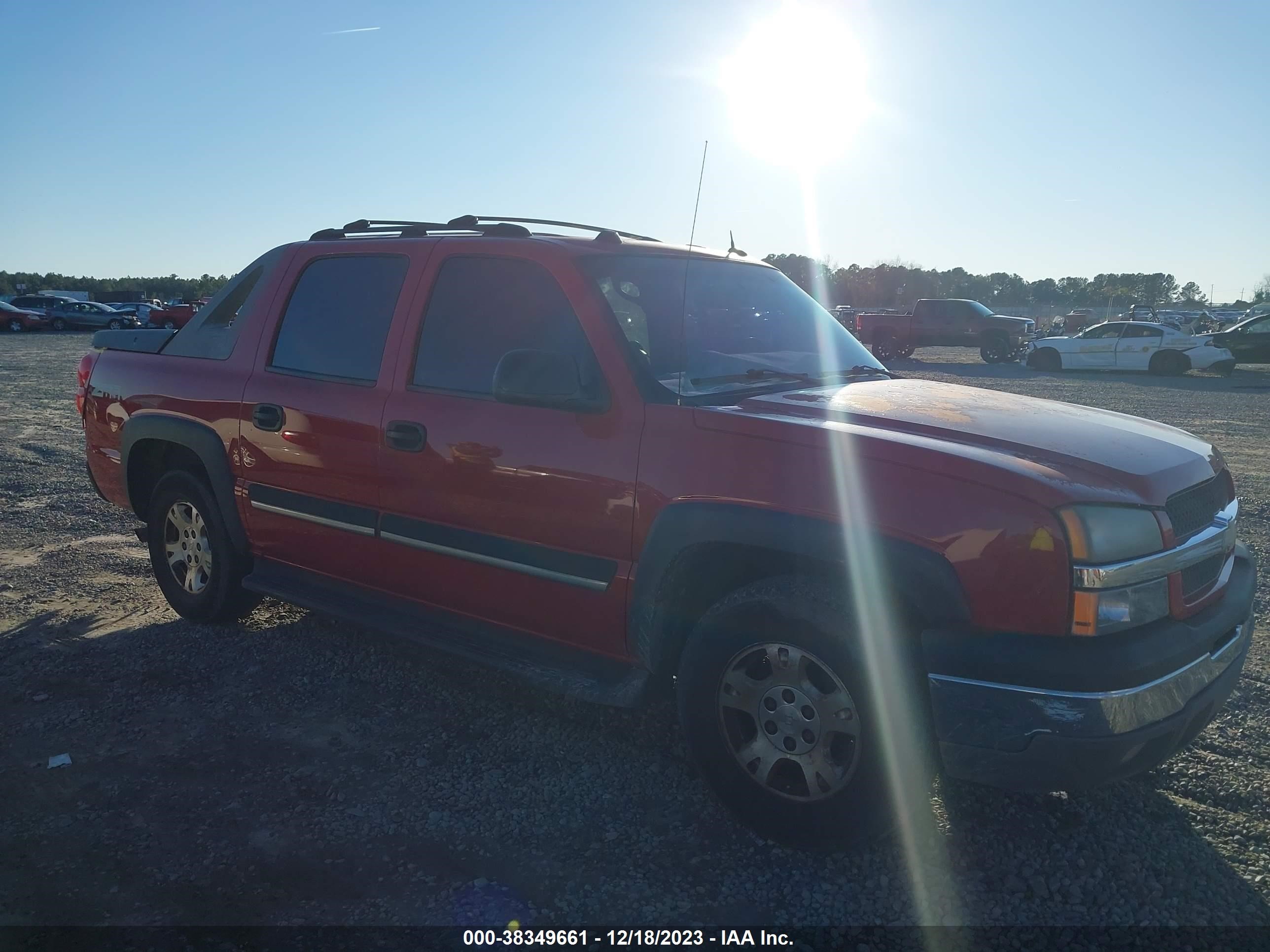 CHEVROLET AVALANCHE 2004 3gnec12t94g249996