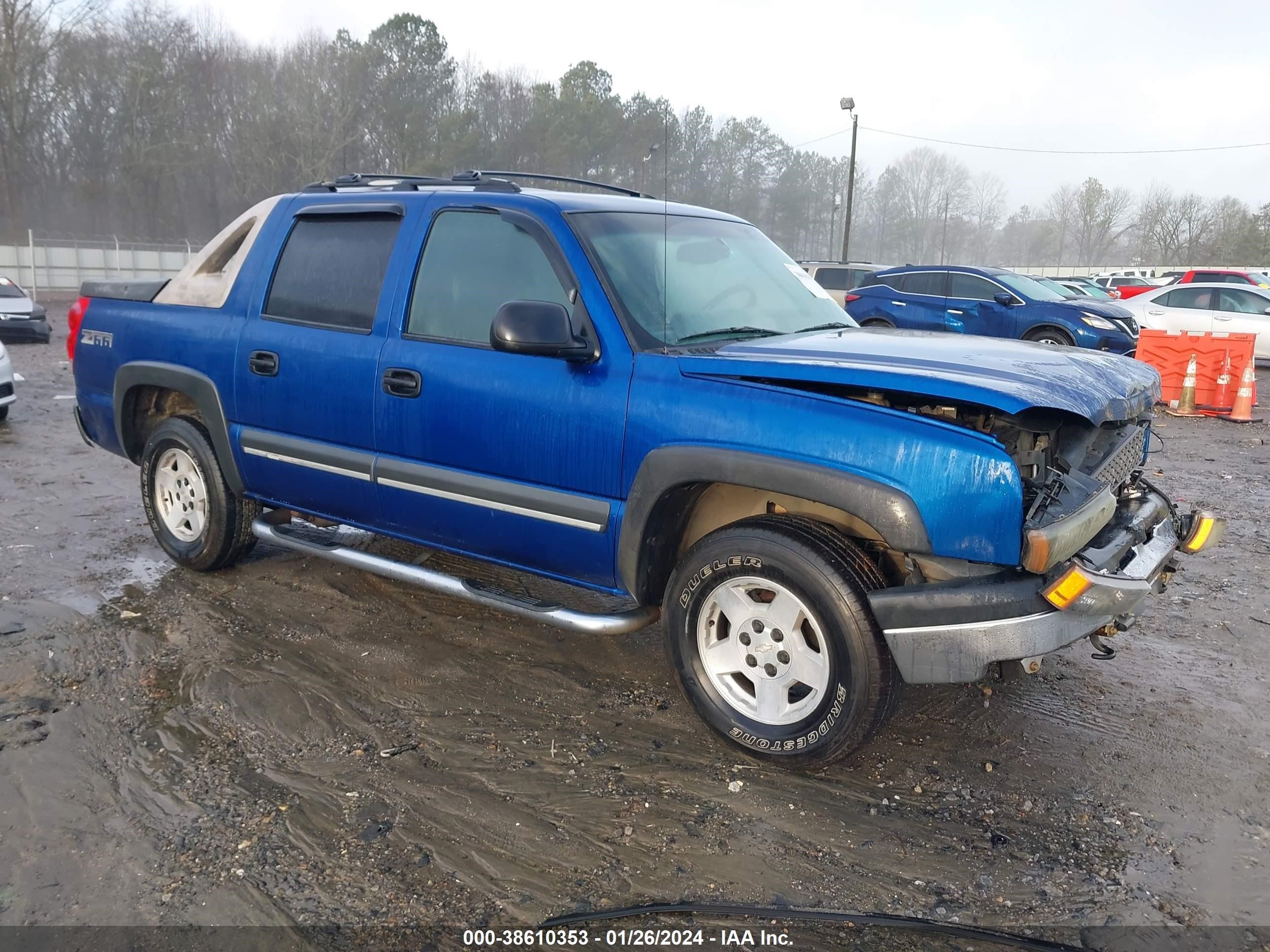 CHEVROLET AVALANCHE 2004 3gnec12tx4g139149