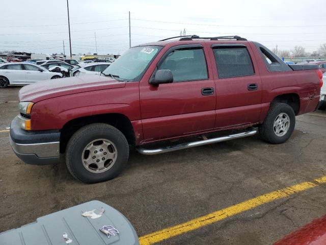 CHEVROLET AVALANCHE 2004 3gnec12tx4g267312