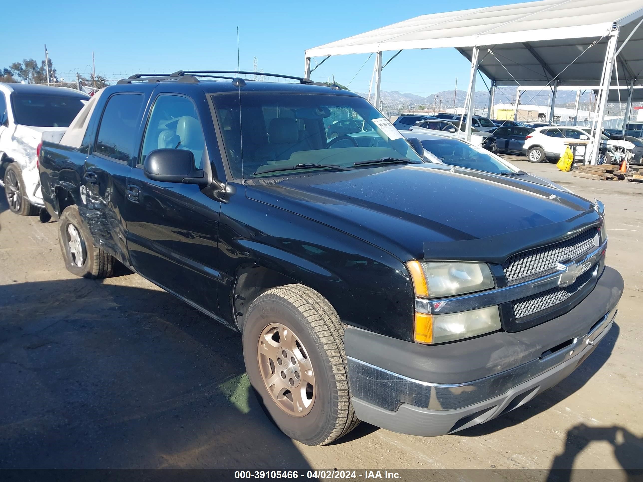 CHEVROLET AVALANCHE 2005 3gnec12z15g234298