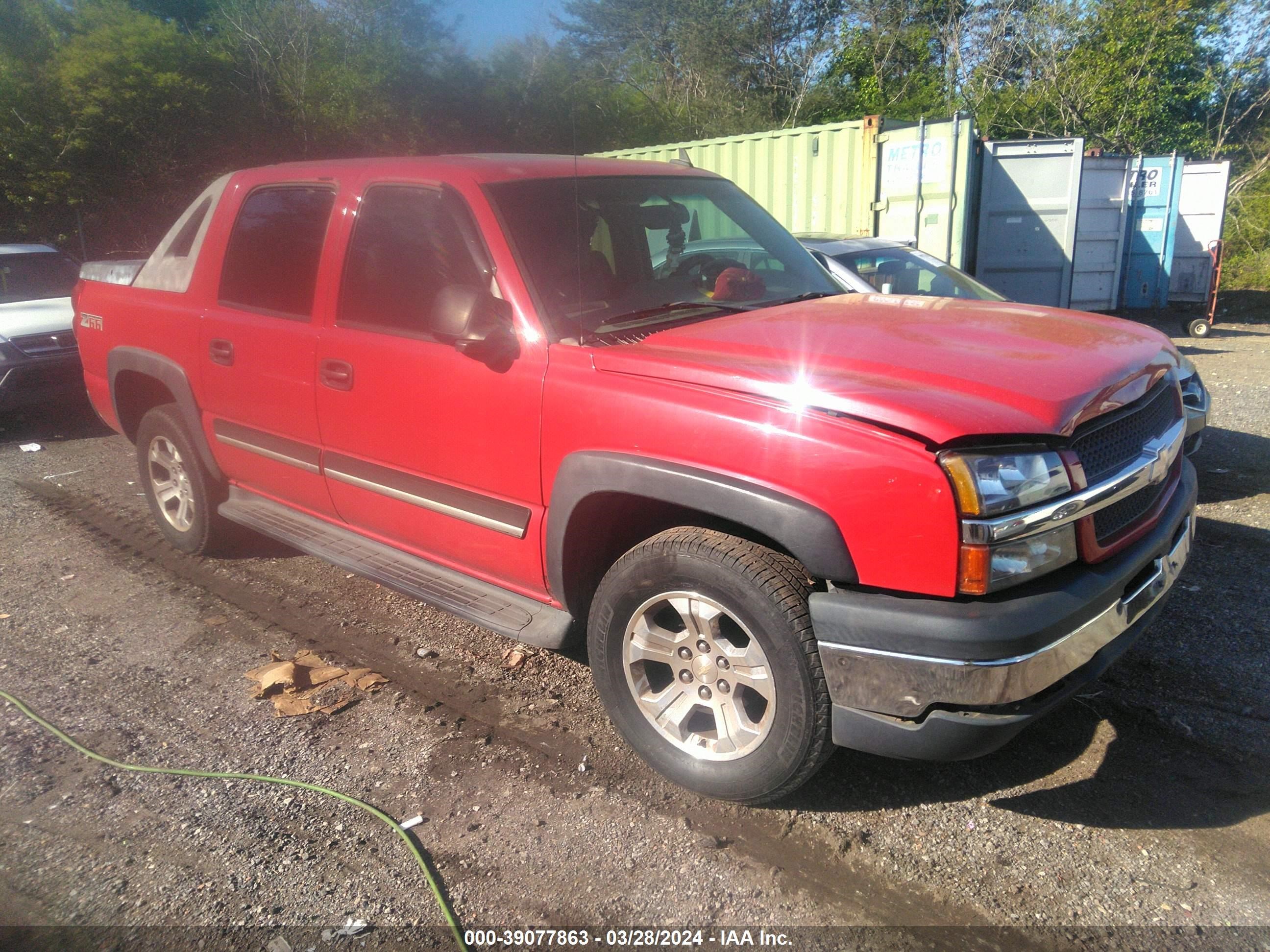 CHEVROLET AVALANCHE 2006 3gnec12z66g198321