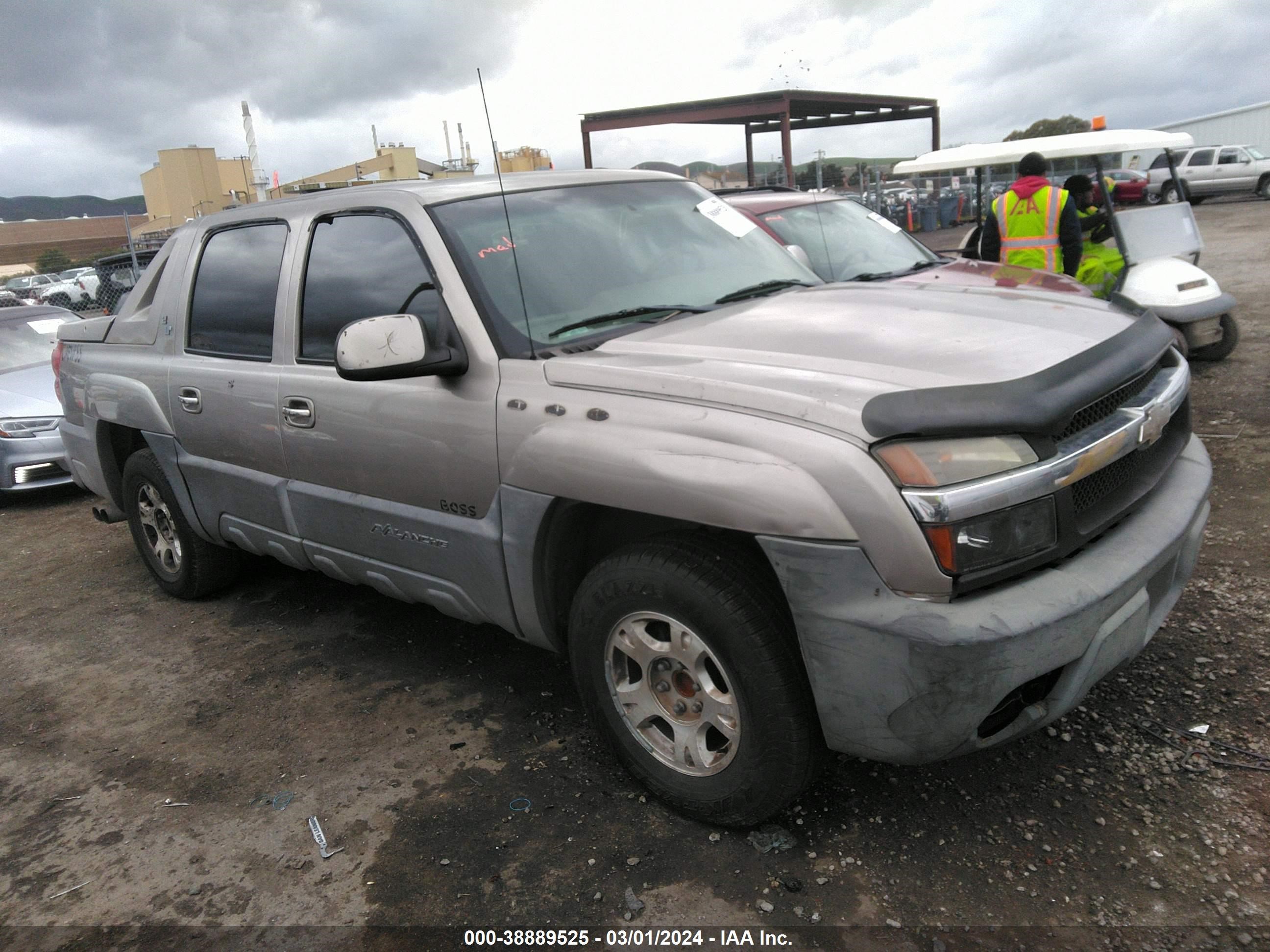 CHEVROLET AVALANCHE 2002 3gnec13t02g117141