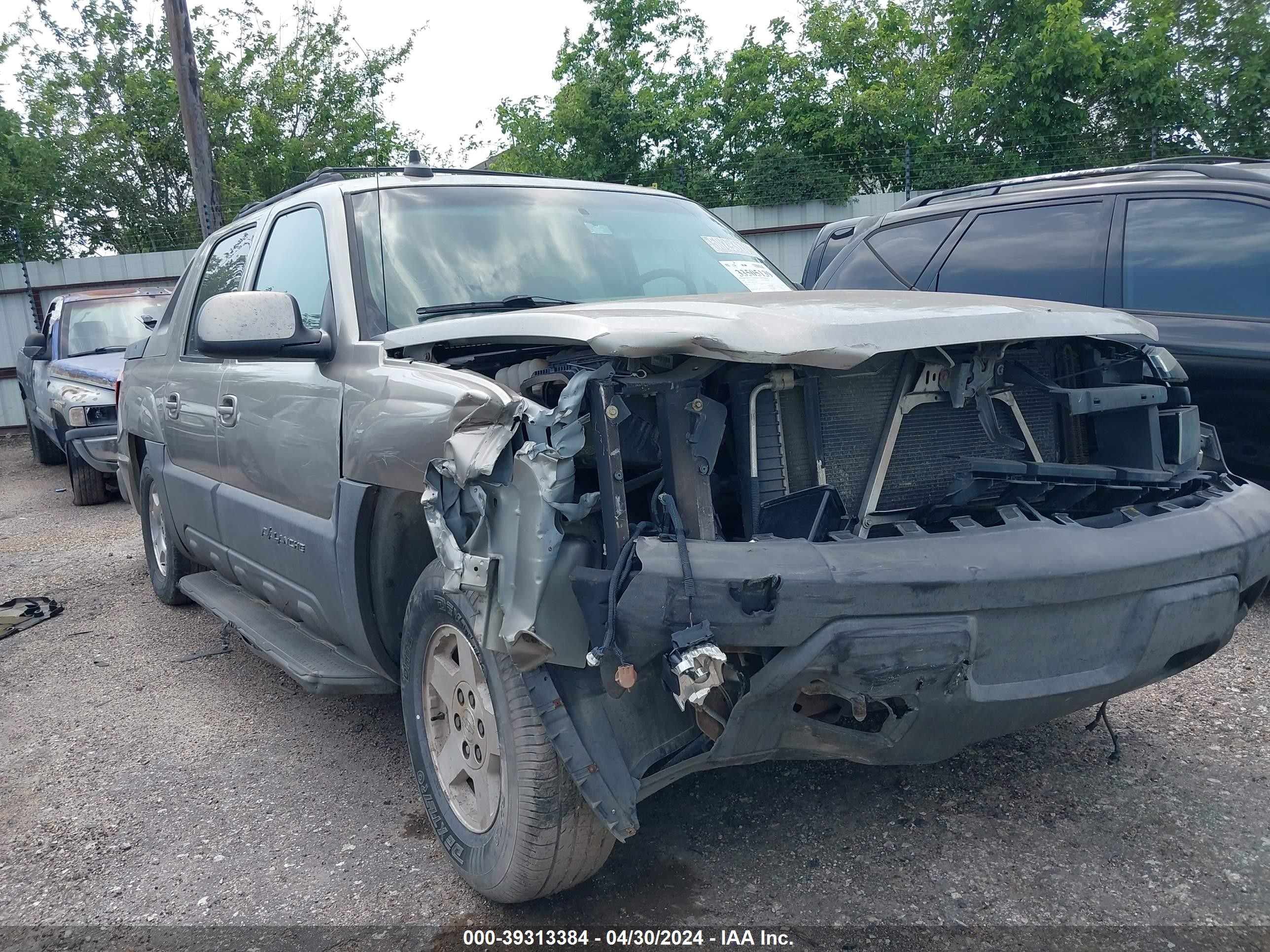 CHEVROLET AVALANCHE 2003 3gnec13t03g124284