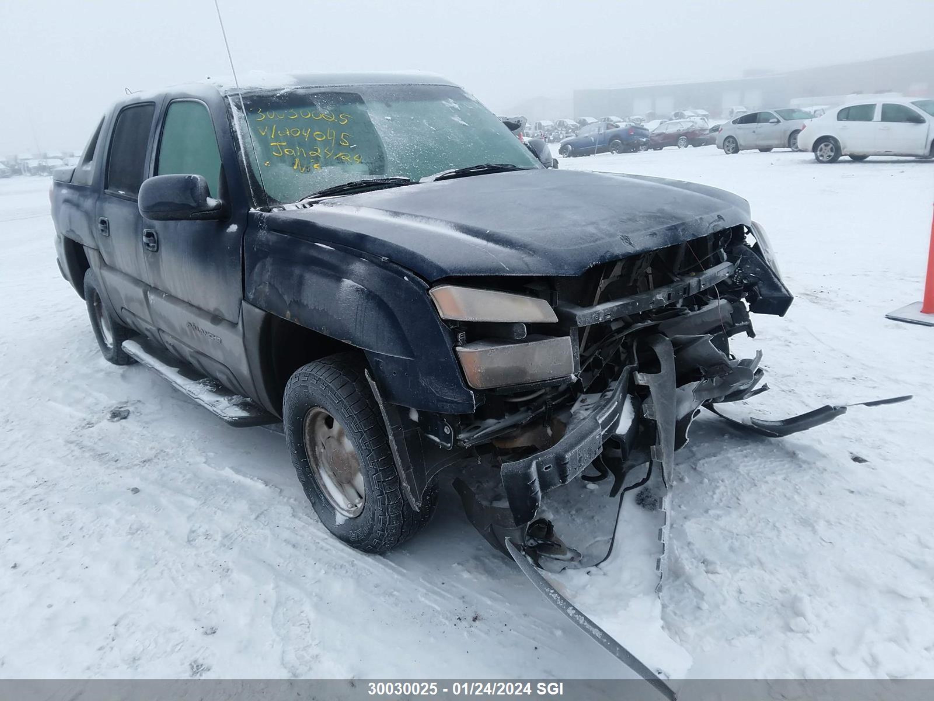 CHEVROLET AVALANCHE 2002 3gnec13t12g204045