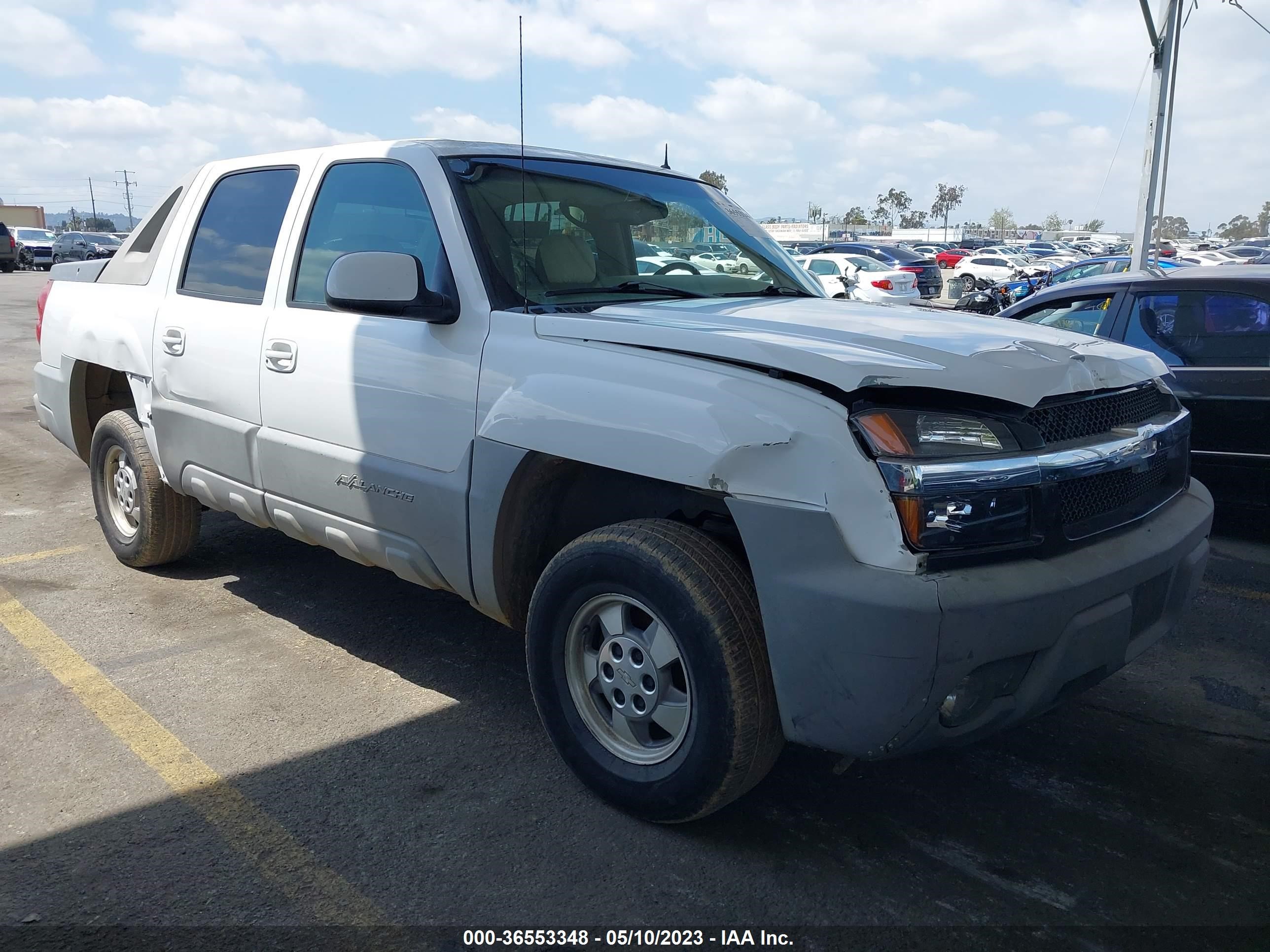 CHEVROLET AVALANCHE 2002 3gnec13t22g115066