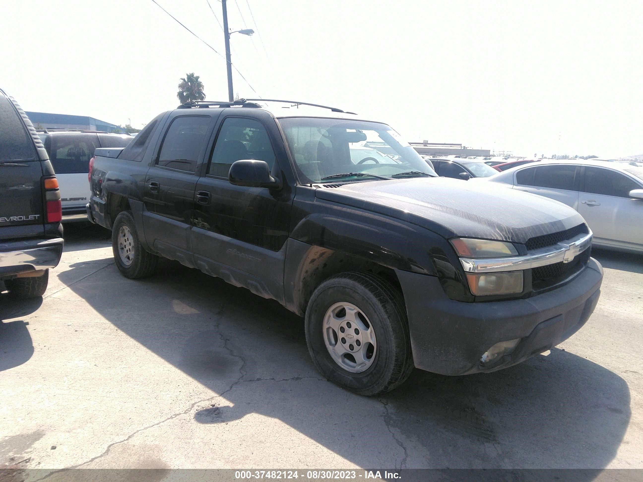 CHEVROLET AVALANCHE 2003 3gnec13t23g172014