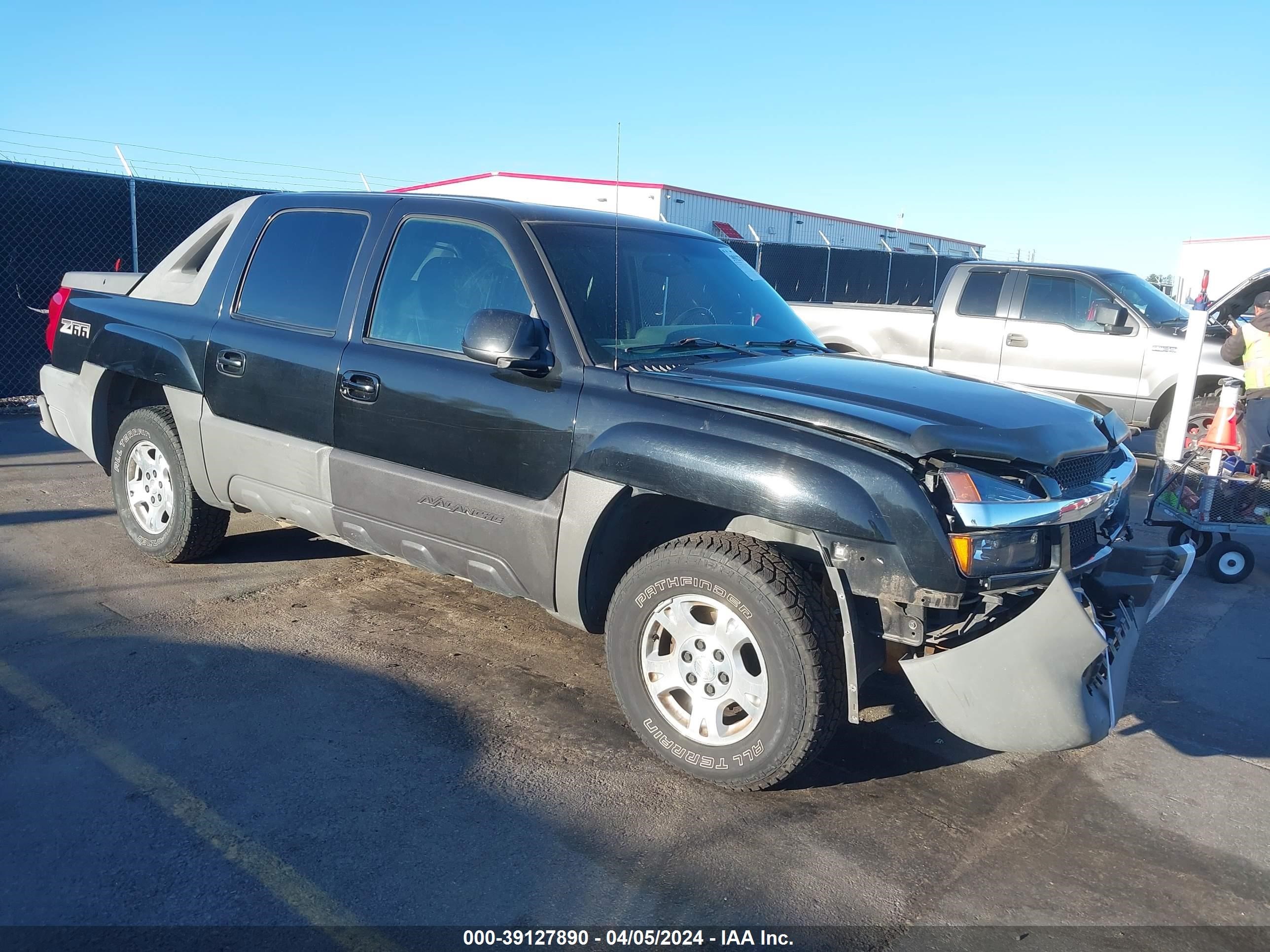 CHEVROLET AVALANCHE 2002 3gnec13t32g301201