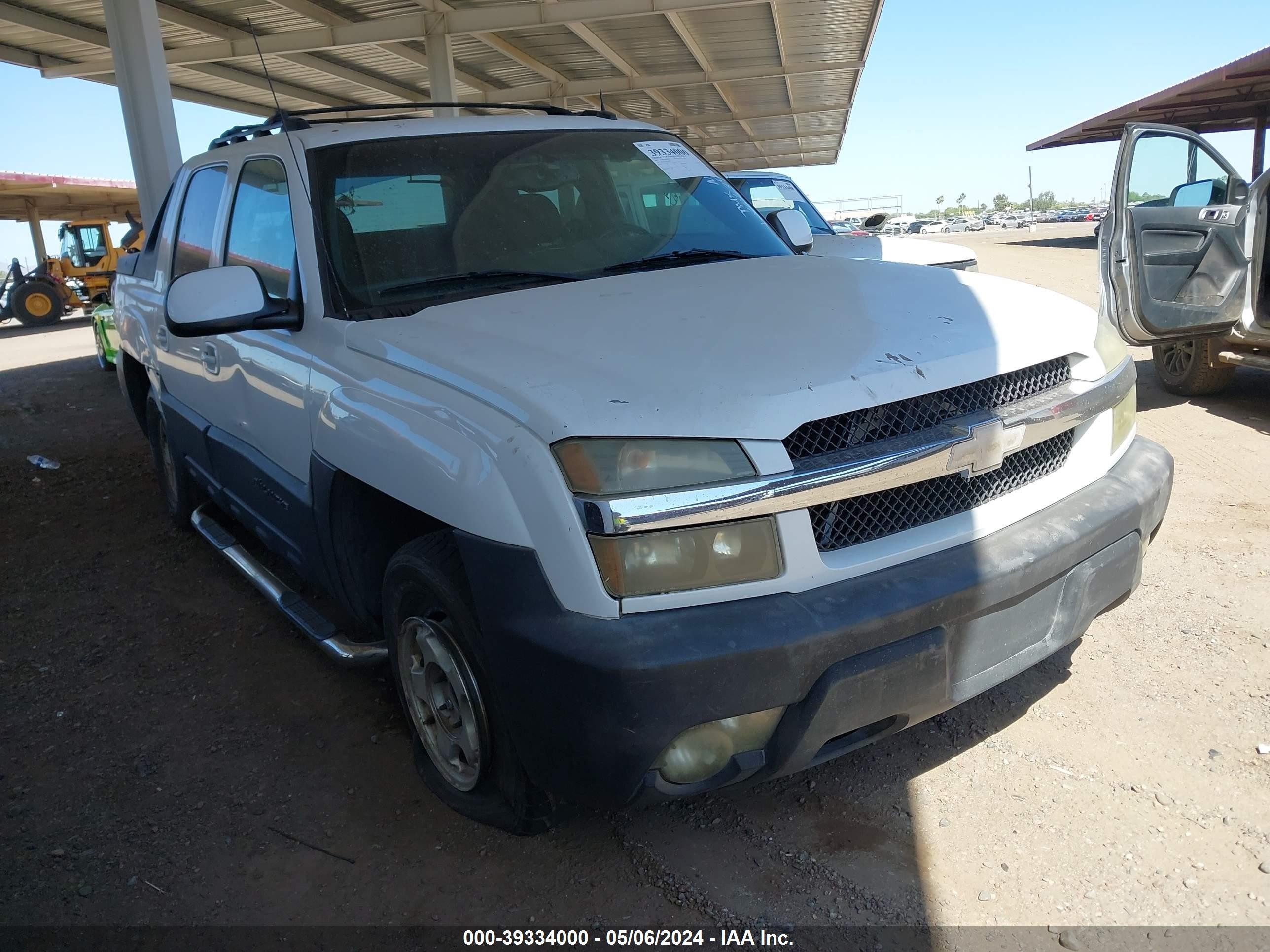 CHEVROLET AVALANCHE 2003 3gnec13t53g180639