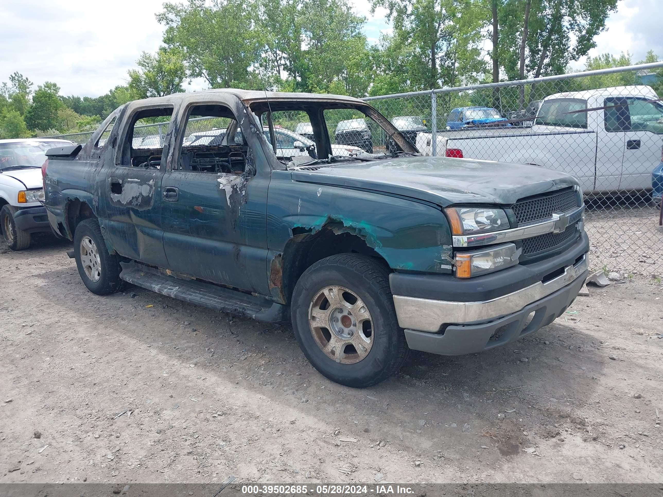 CHEVROLET AVALANCHE 2003 3gnec13t73g326913