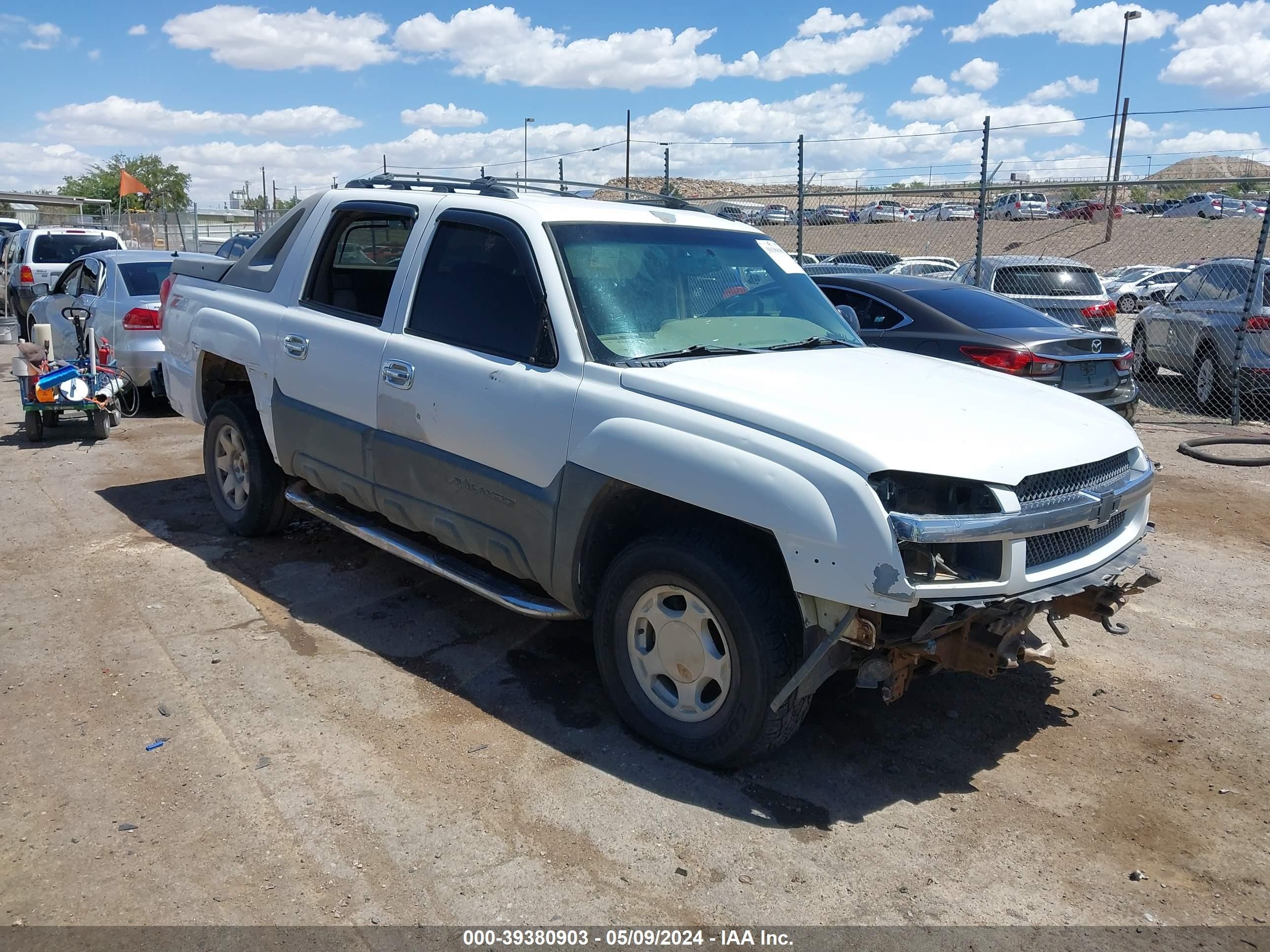 CHEVROLET AVALANCHE 2002 3gnec13t82g352953