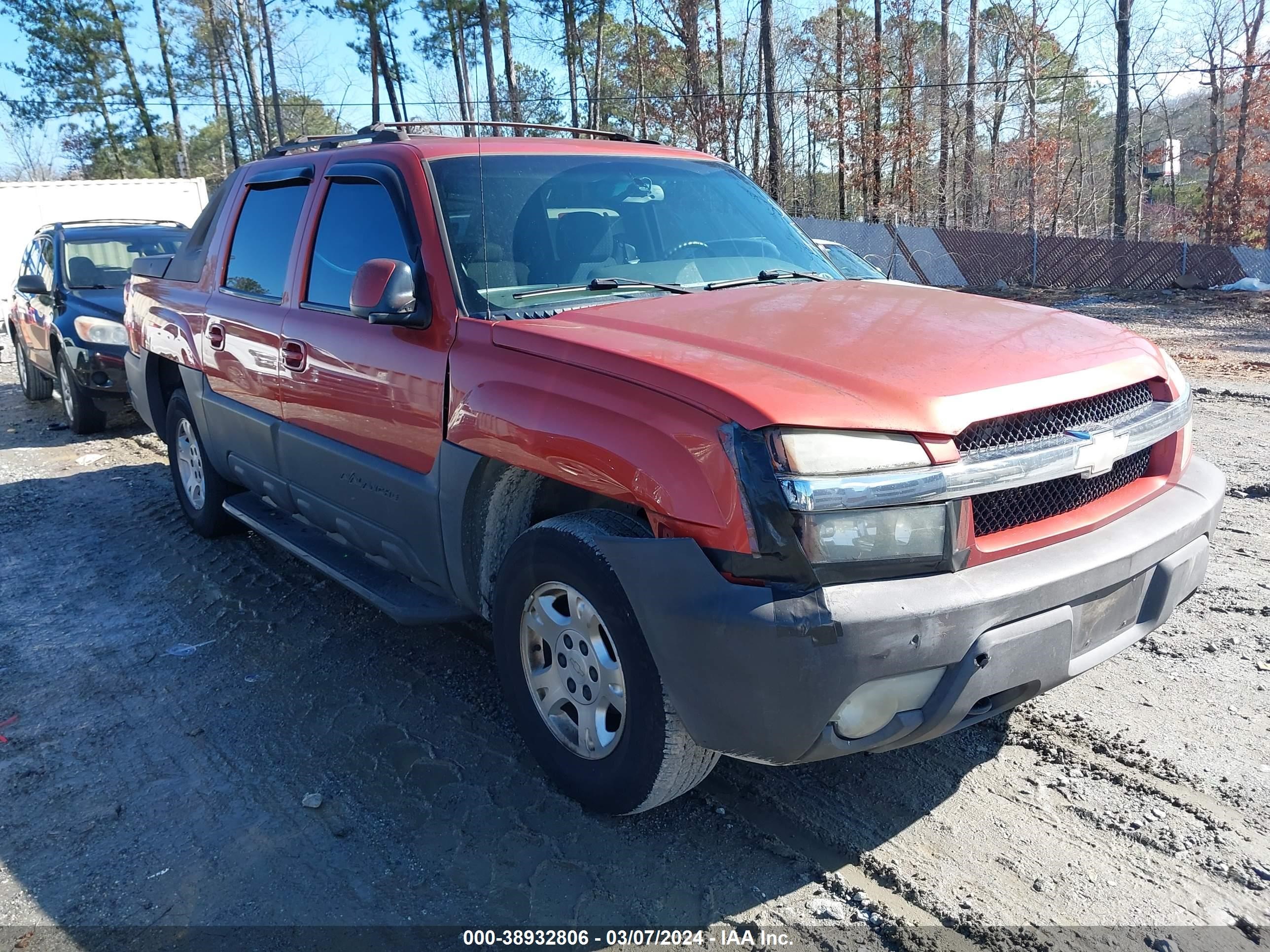 CHEVROLET AVALANCHE 2003 3gnec13t83g304161