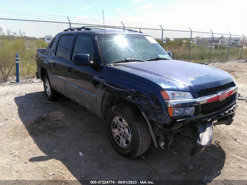 CHEVROLET AVALANCHE 2002 3gnec13t92g345932