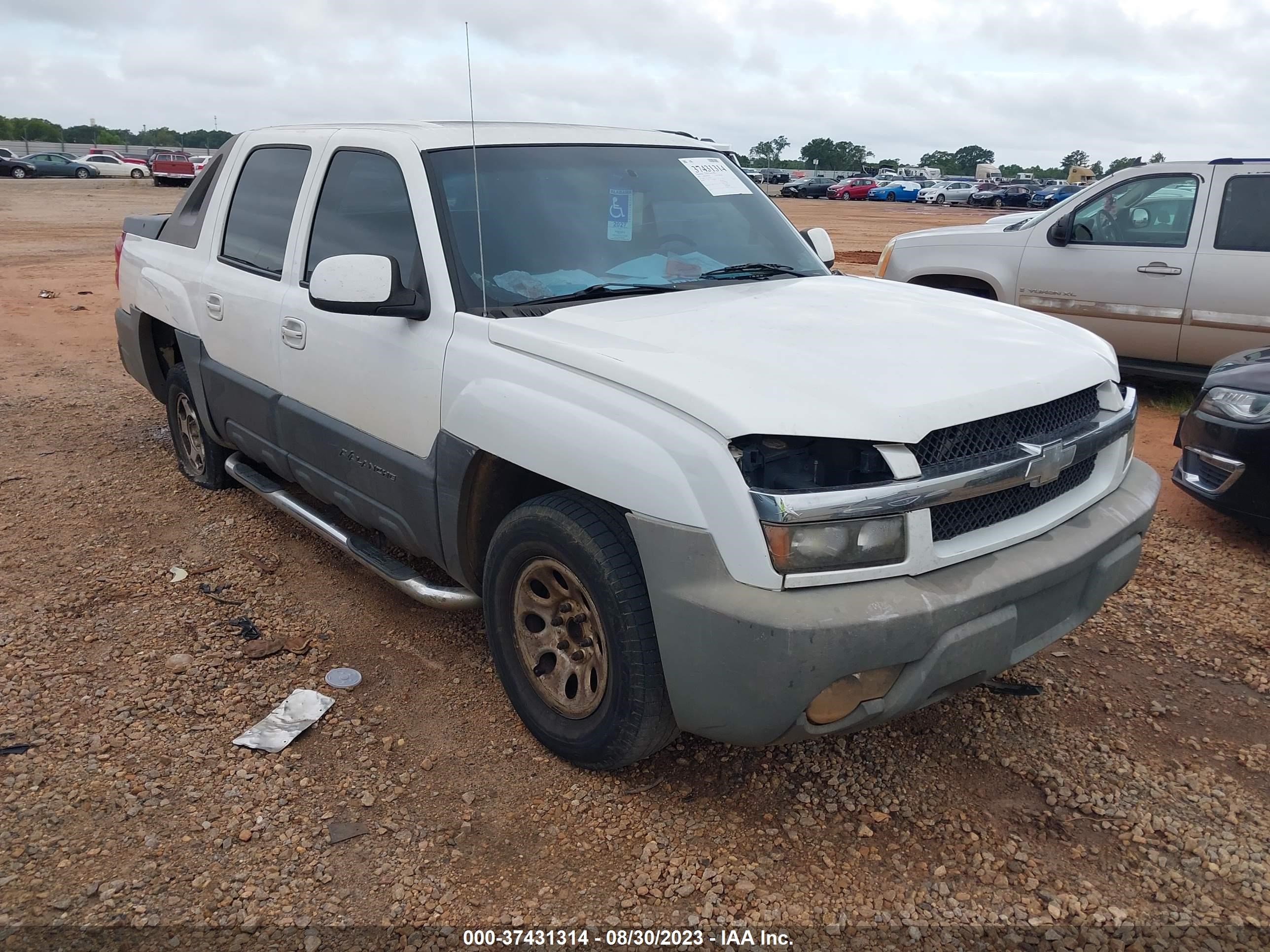 CHEVROLET AVALANCHE 2003 3gnec13t93g141634