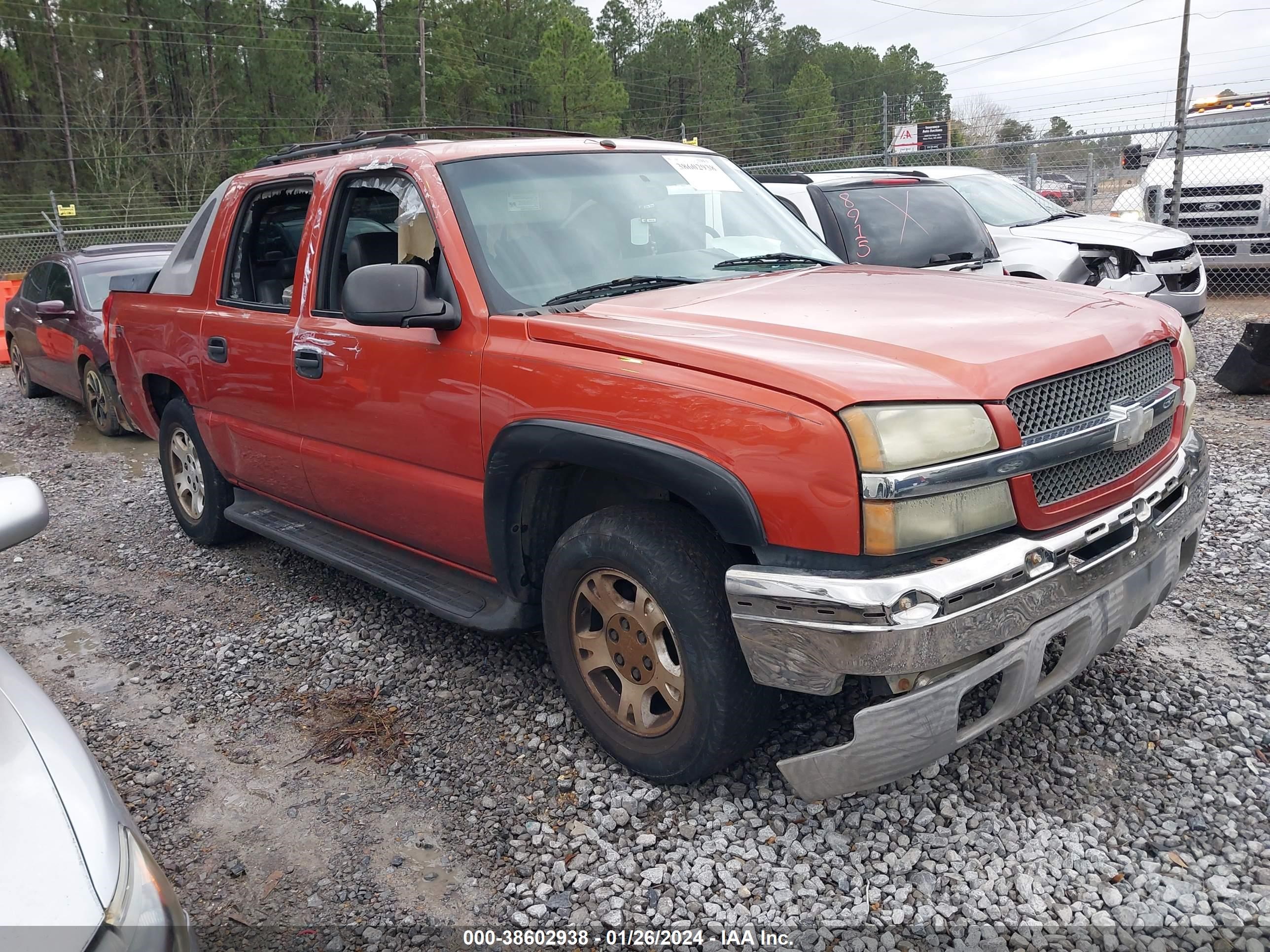 CHEVROLET AVALANCHE 2003 3gnec13tx3g274676