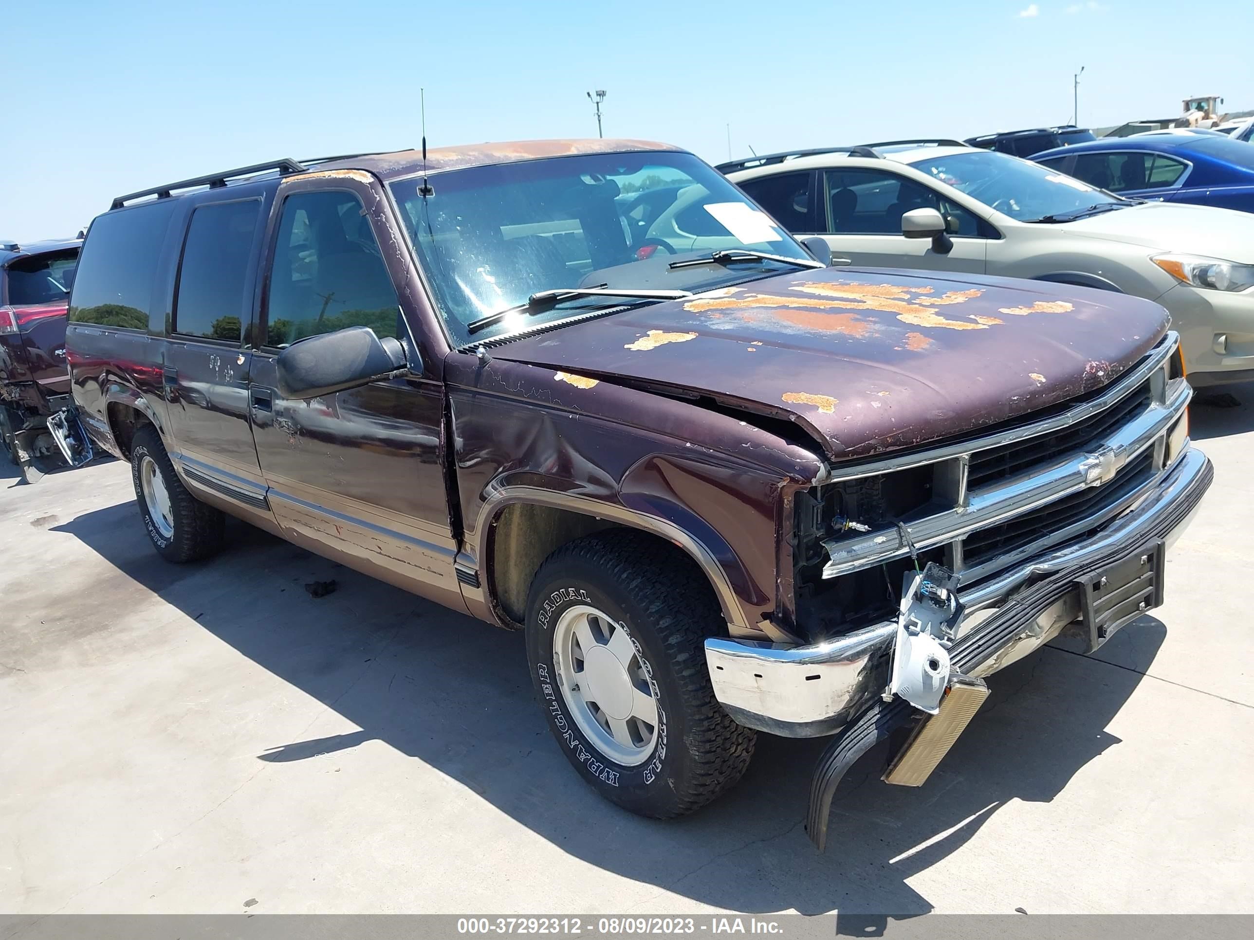 CHEVROLET SUBURBAN 1996 3gnec16rxtg126981