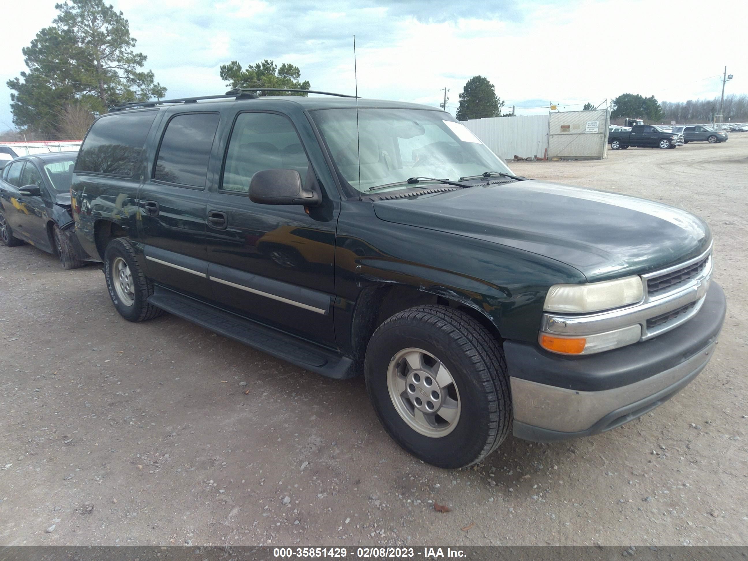 CHEVROLET SUBURBAN 2001 3gnec16t01g283556