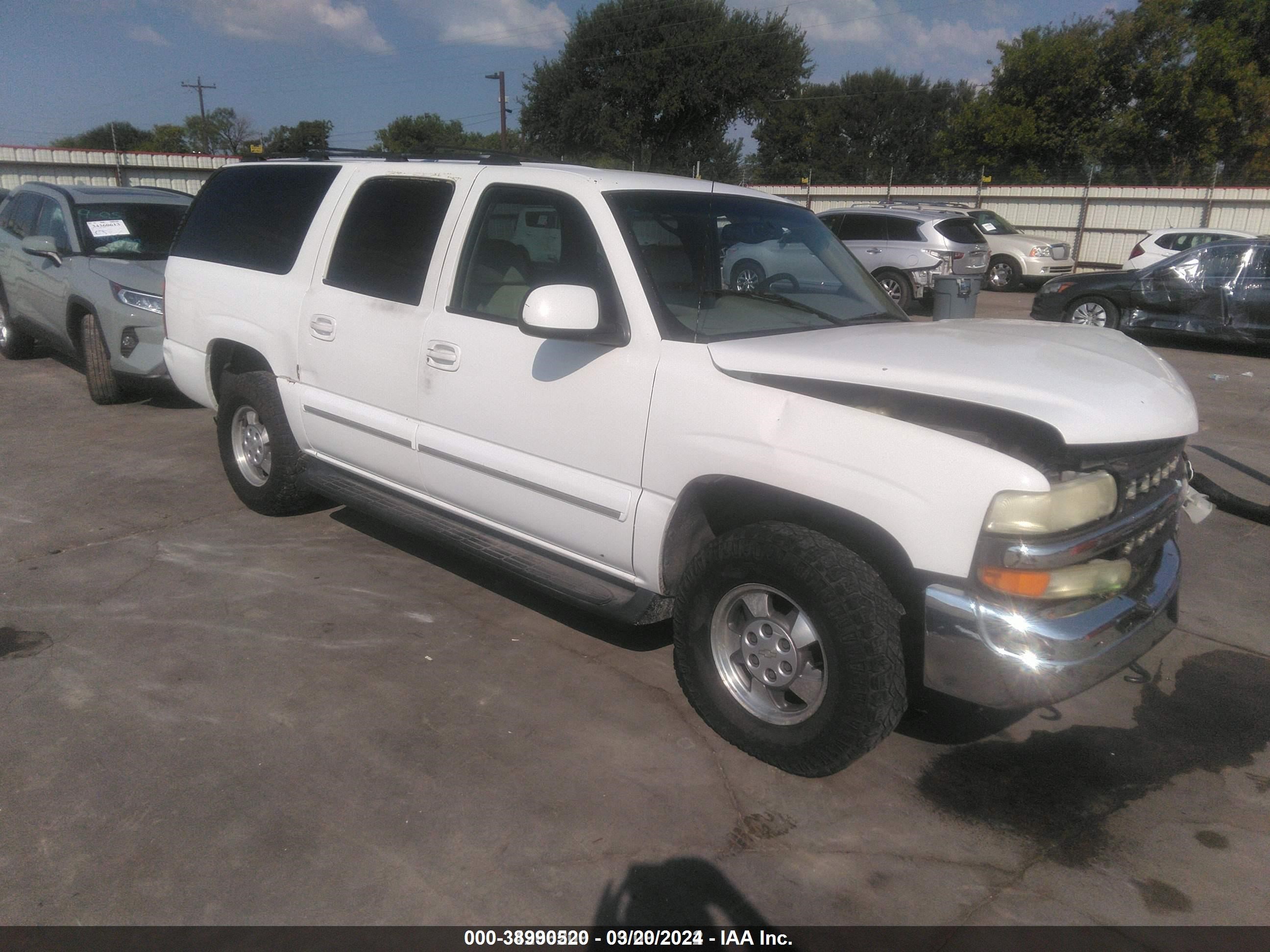 CHEVROLET SUBURBAN 2001 3gnec16t51g185297