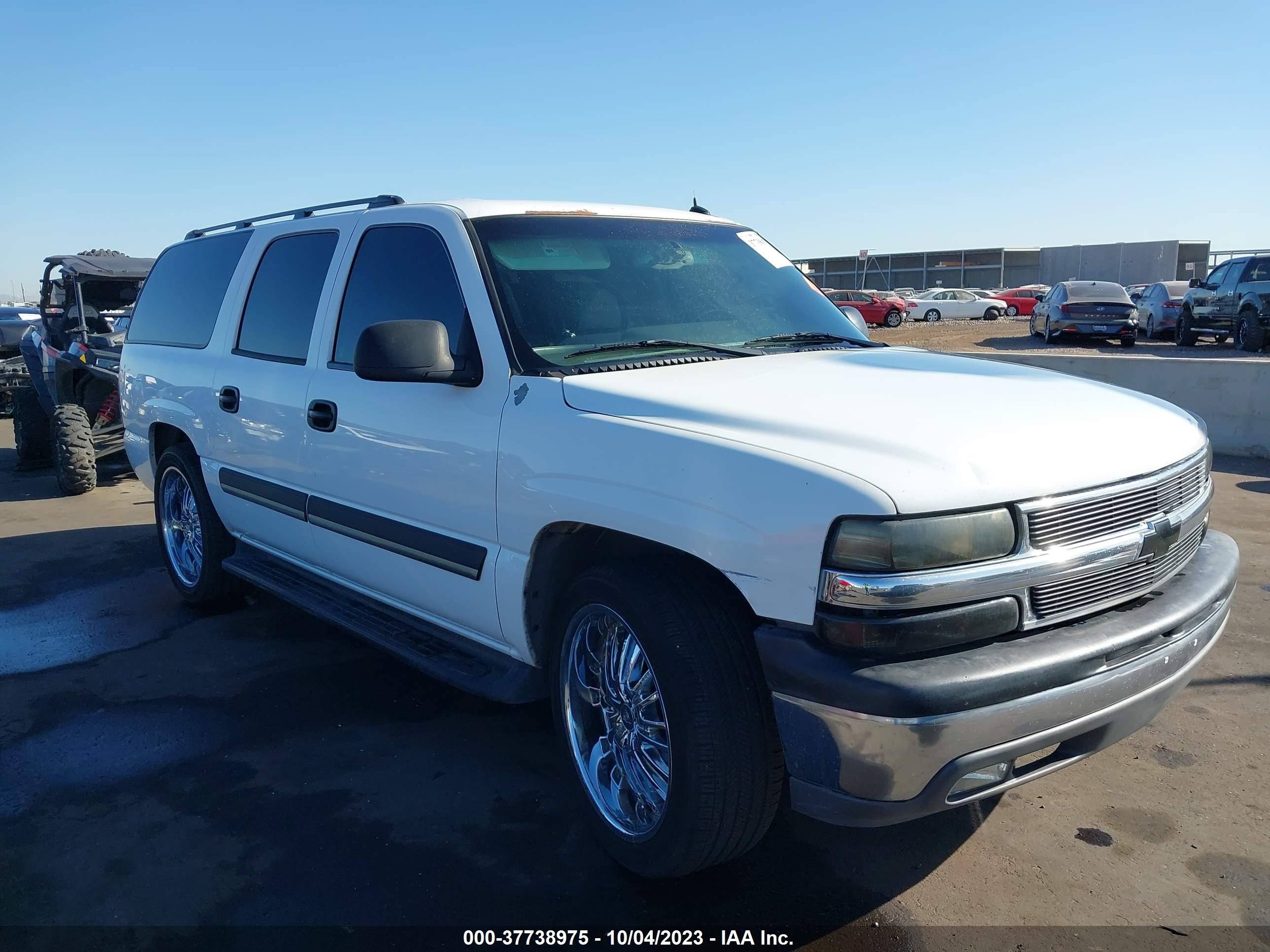 CHEVROLET SUBURBAN 2004 3gnec16t64g340413