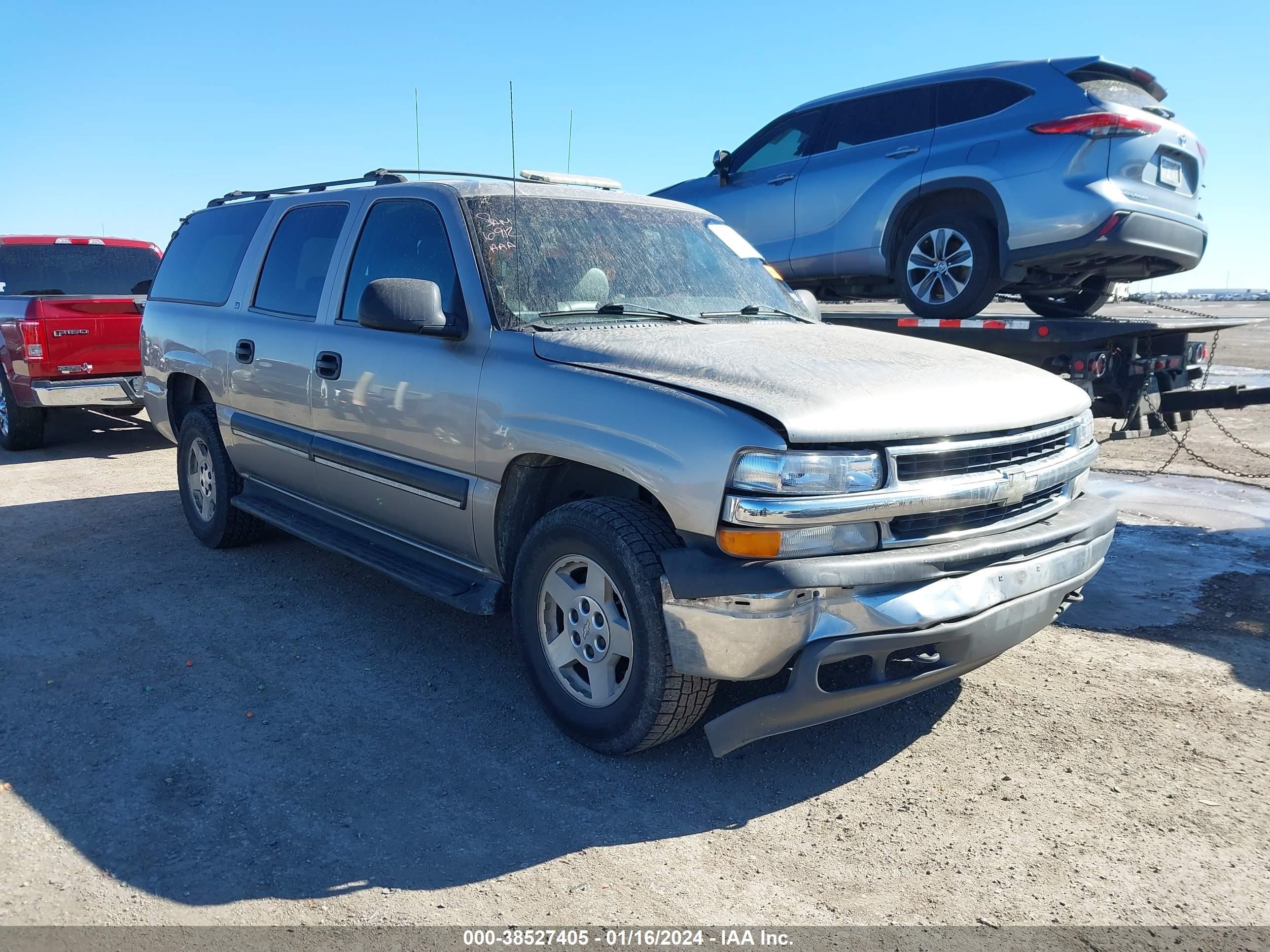 CHEVROLET SUBURBAN 2001 3gnec16t81g213335