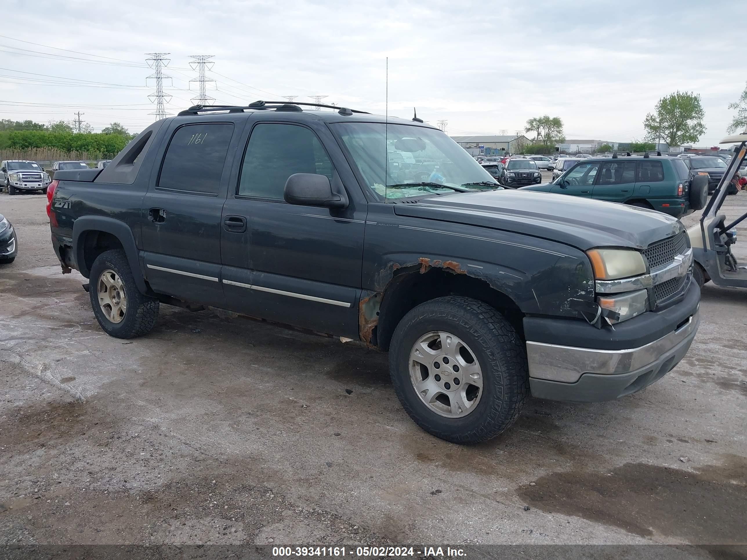 CHEVROLET AVALANCHE 2004 3gnek12t04g114988