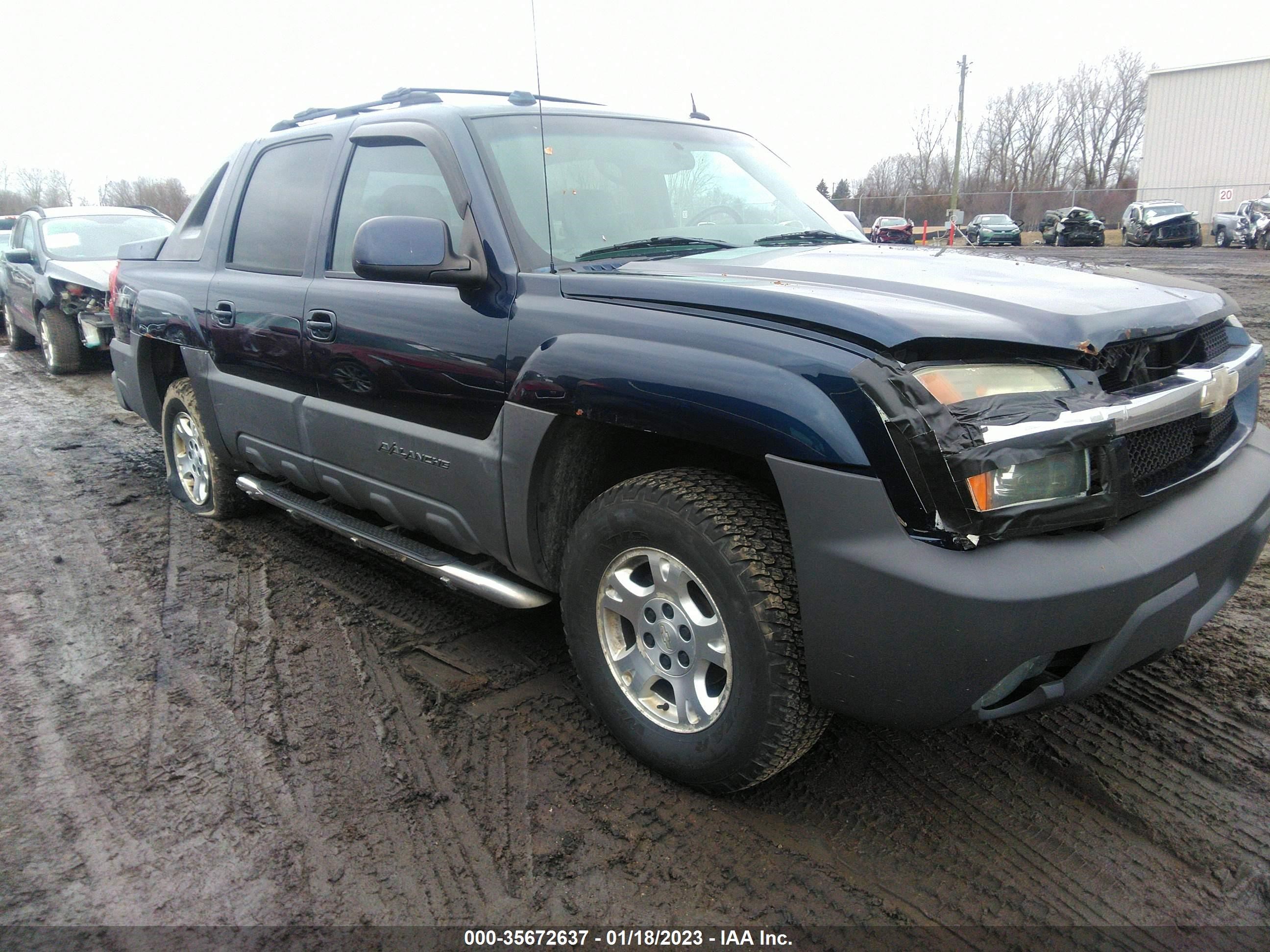 CHEVROLET AVALANCHE 2004 3gnek12t14g339341