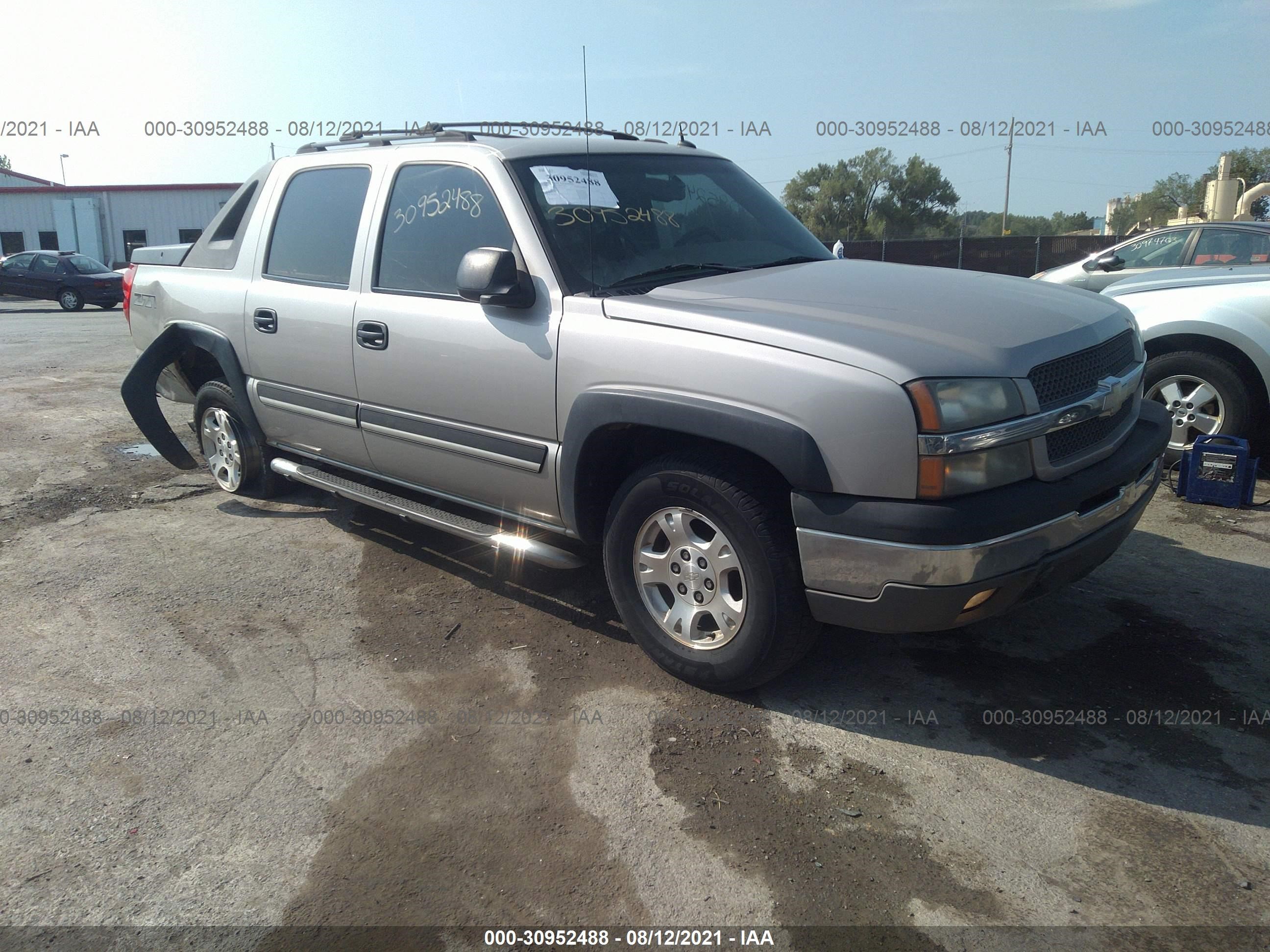 CHEVROLET AVALANCHE 2004 3gnek12t24g223937