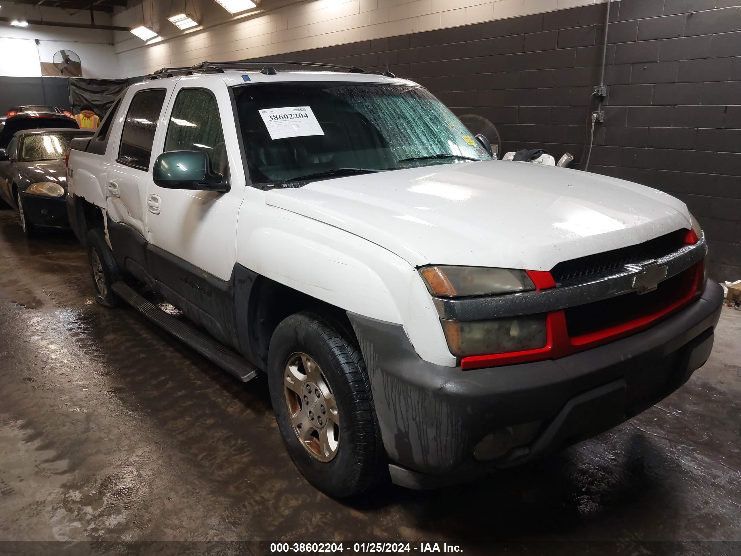 CHEVROLET AVALANCHE 2004 3gnek12t24g326601