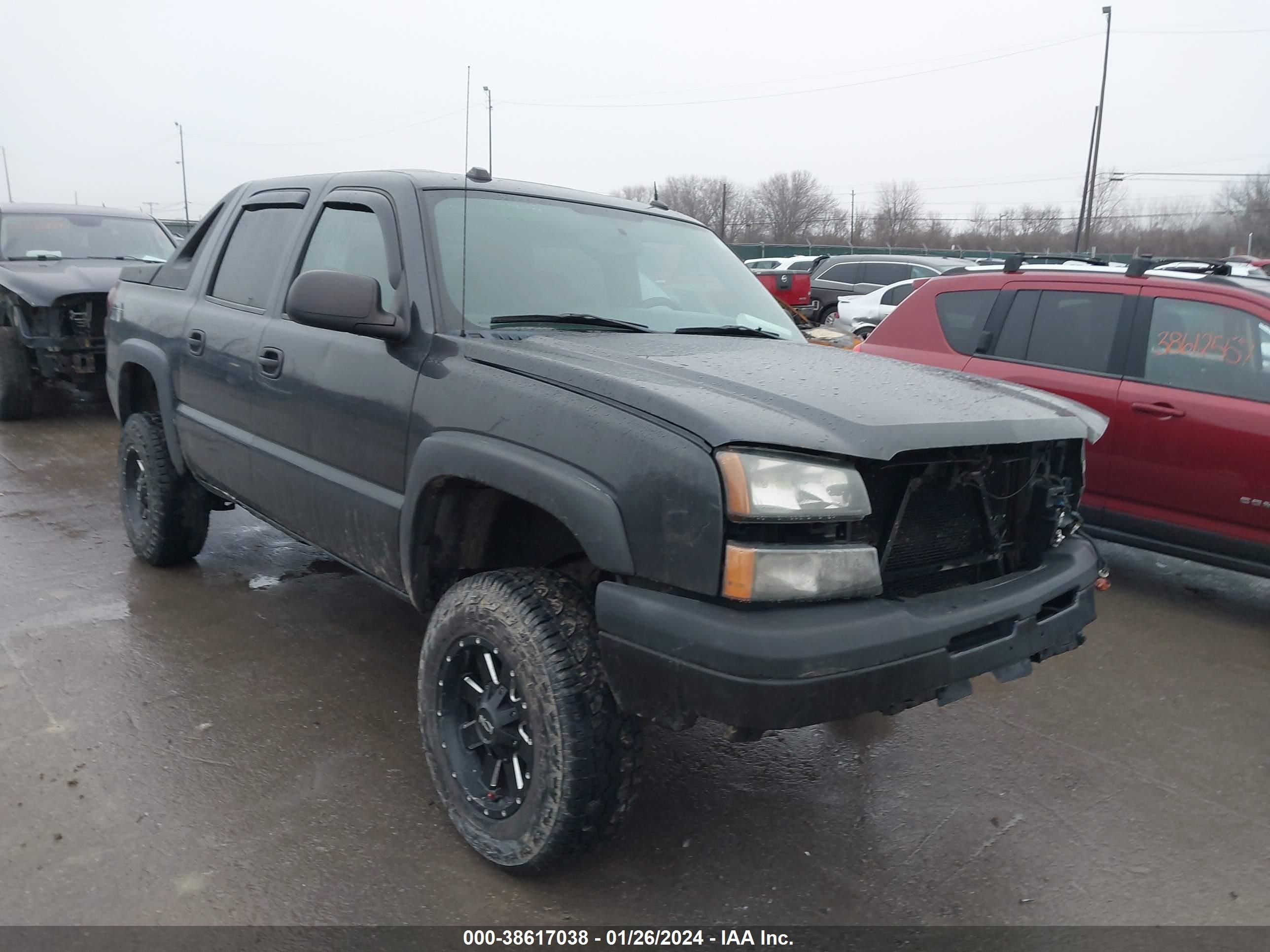 CHEVROLET AVALANCHE 2004 3gnek12t34g304137