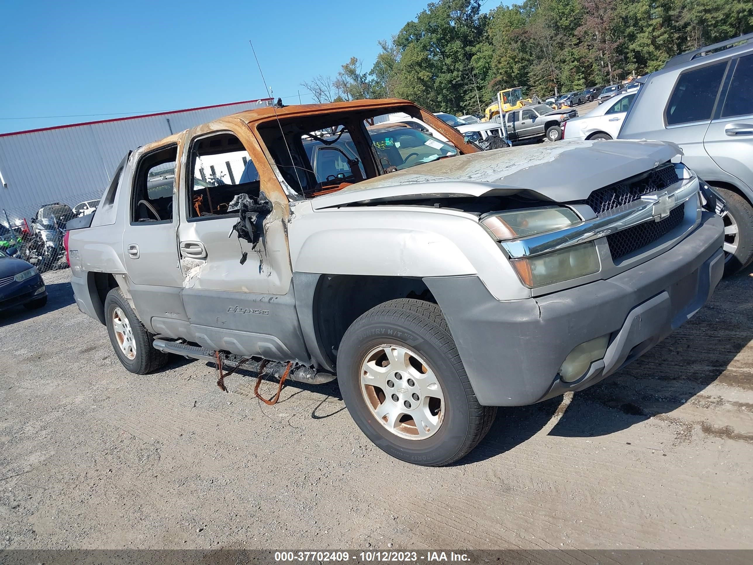 CHEVROLET AVALANCHE 2004 3gnek12t44g192819