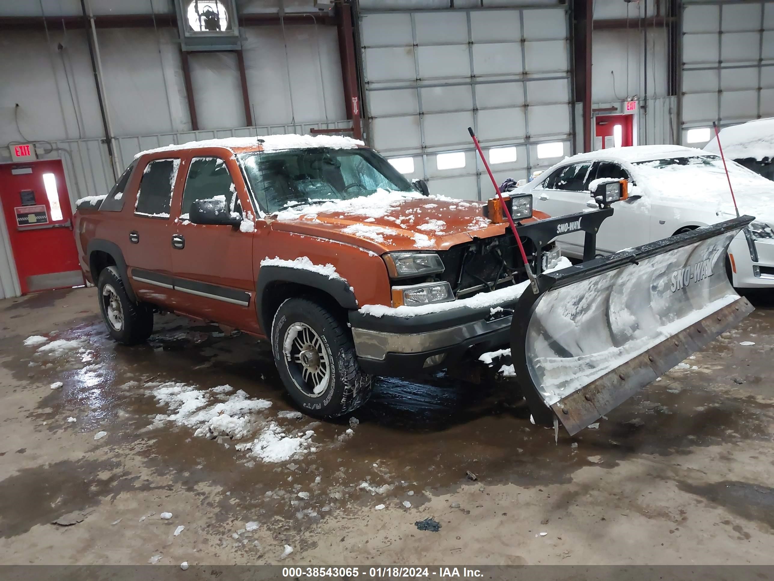 CHEVROLET AVALANCHE 2004 3gnek12t44g262738