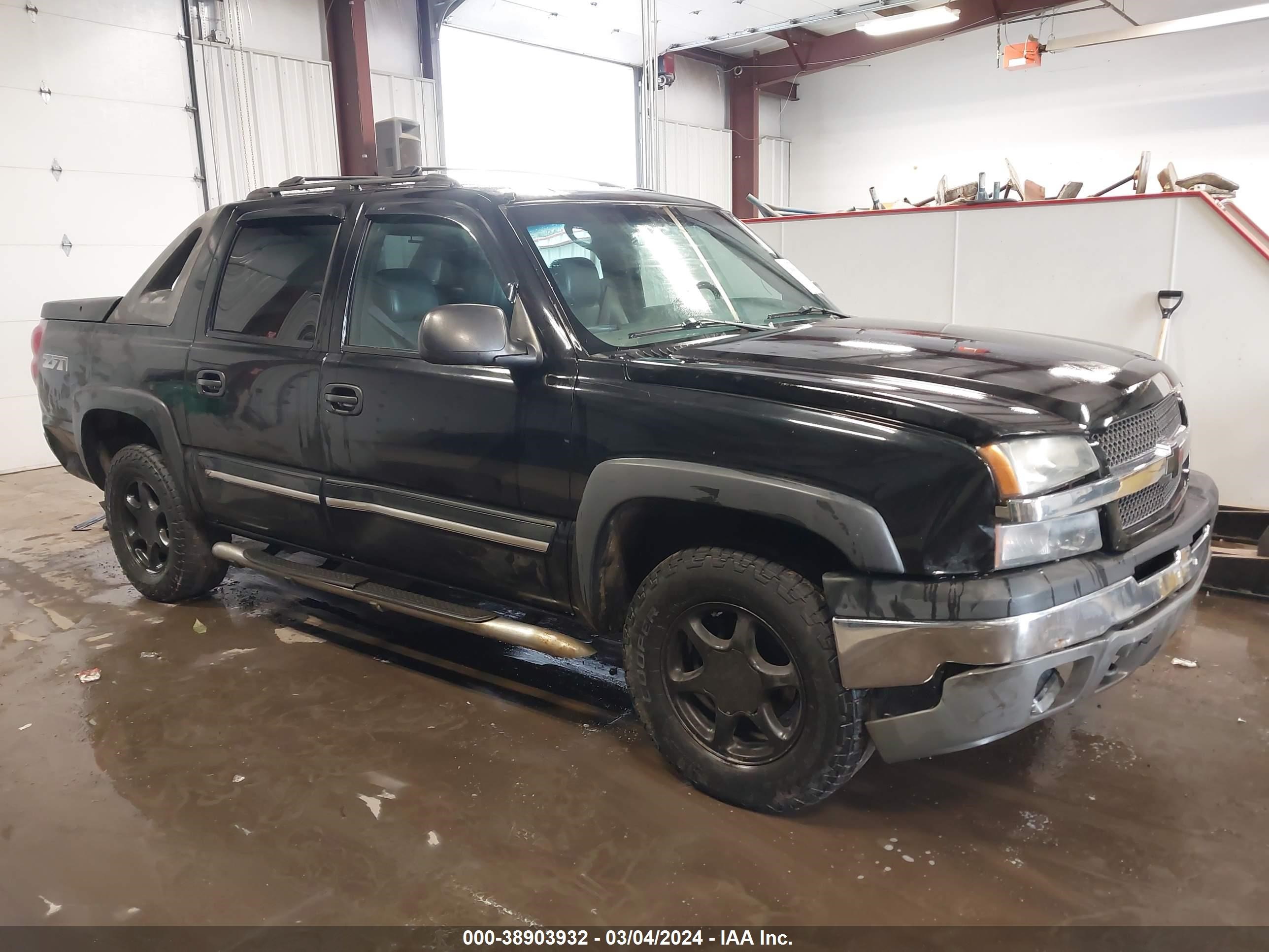 CHEVROLET AVALANCHE 2004 3gnek12t44g322081