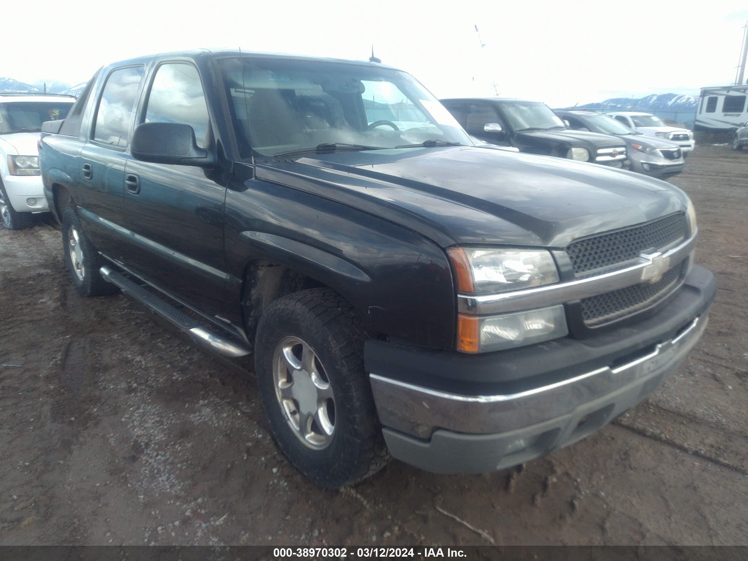 CHEVROLET AVALANCHE 2004 3gnek12t54g116154