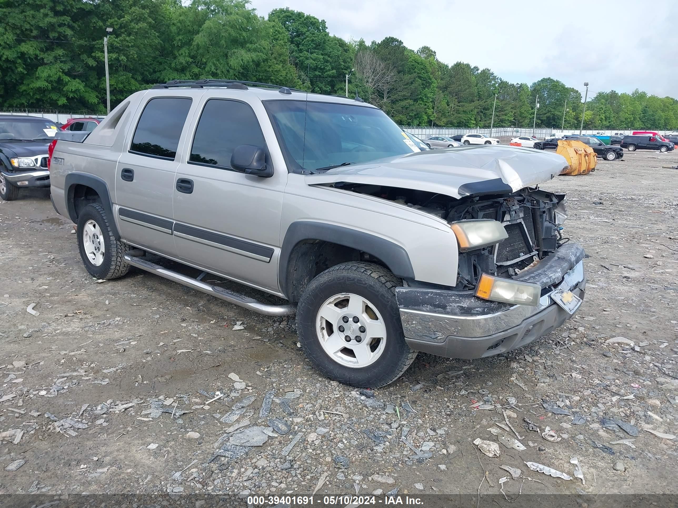 CHEVROLET AVALANCHE 2004 3gnek12t54g310165