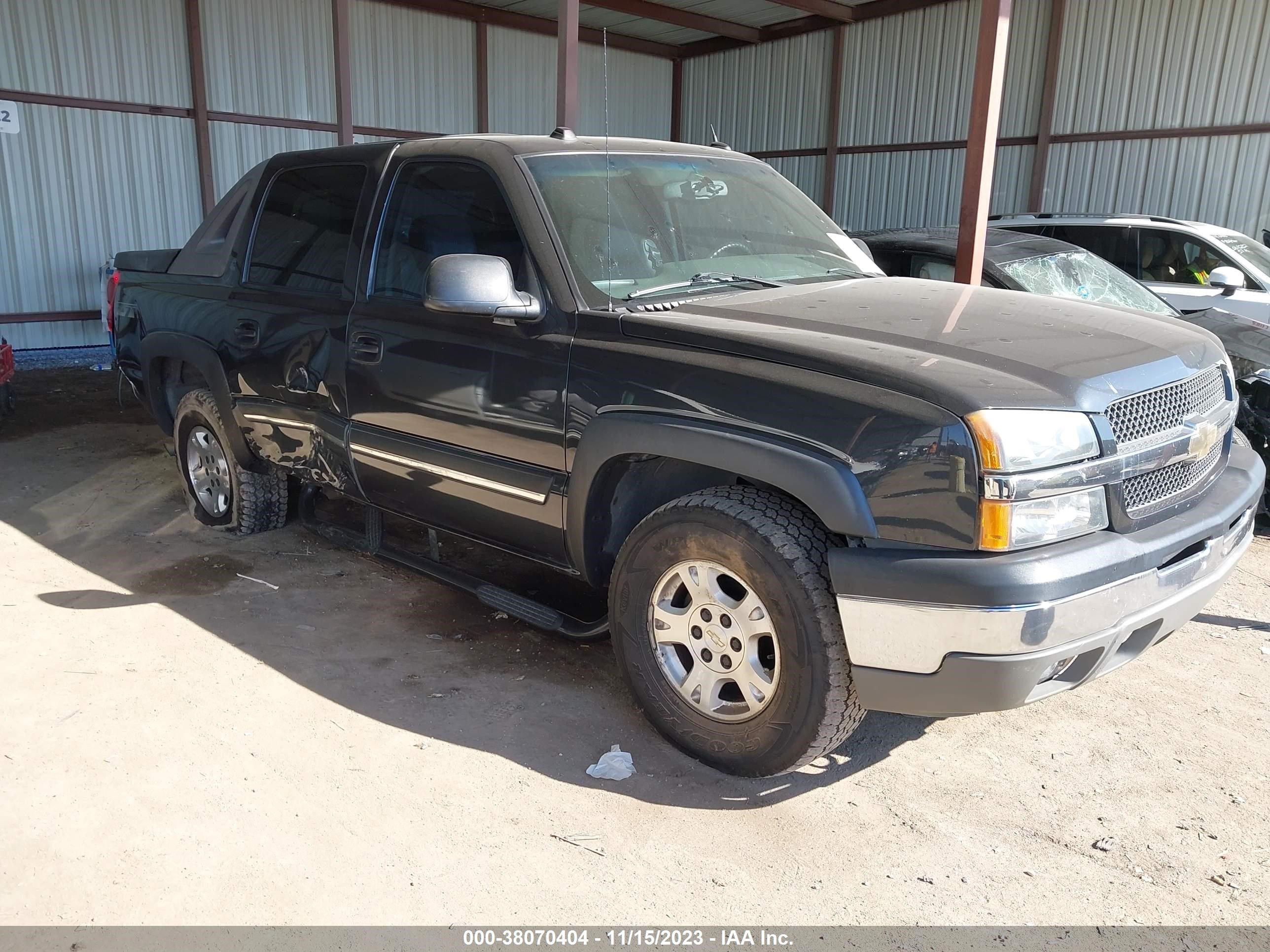 CHEVROLET AVALANCHE 2004 3gnek12t84g337411