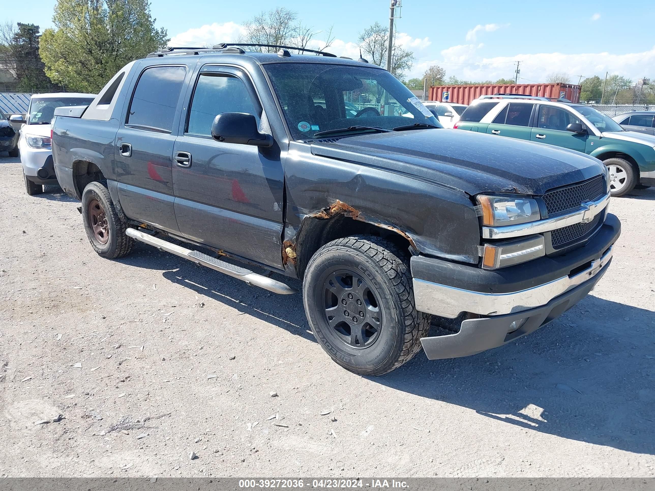 CHEVROLET AVALANCHE 2004 3gnek12t94g248544