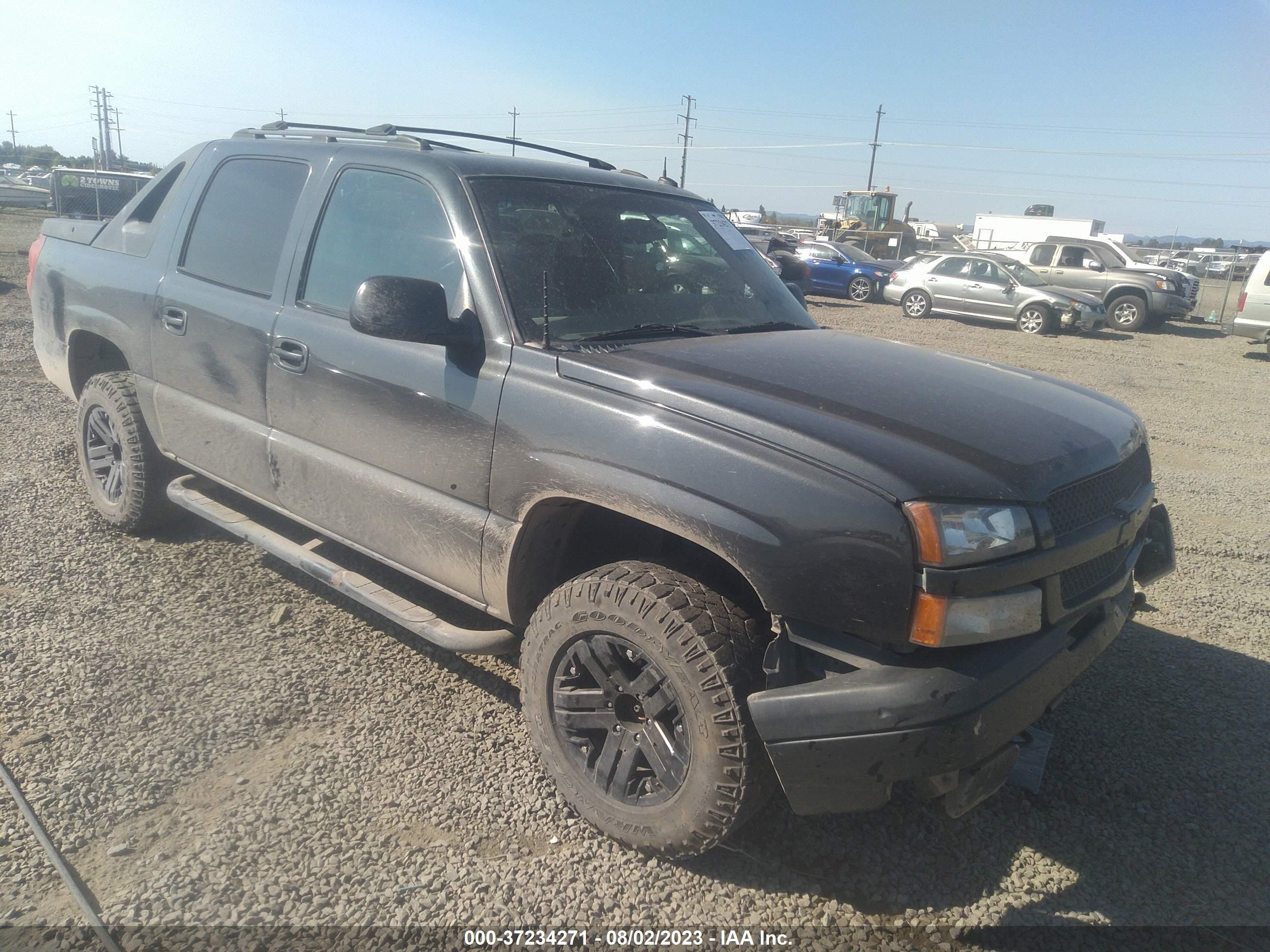 CHEVROLET AVALANCHE 2004 3gnek12tx4g114917