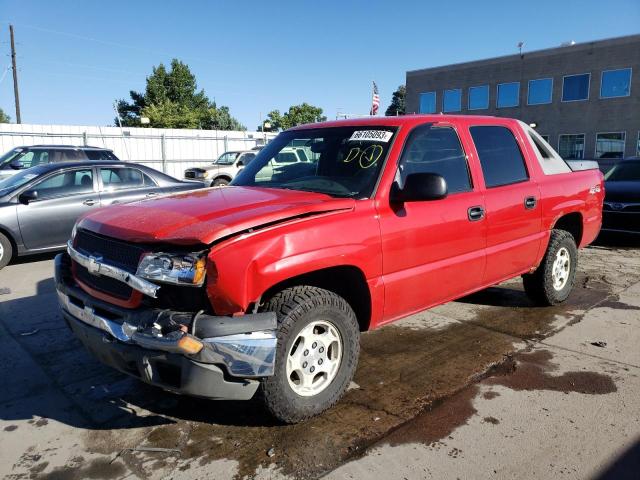 CHEVROLET AVALANCHE 2004 3gnek12tx4g150106