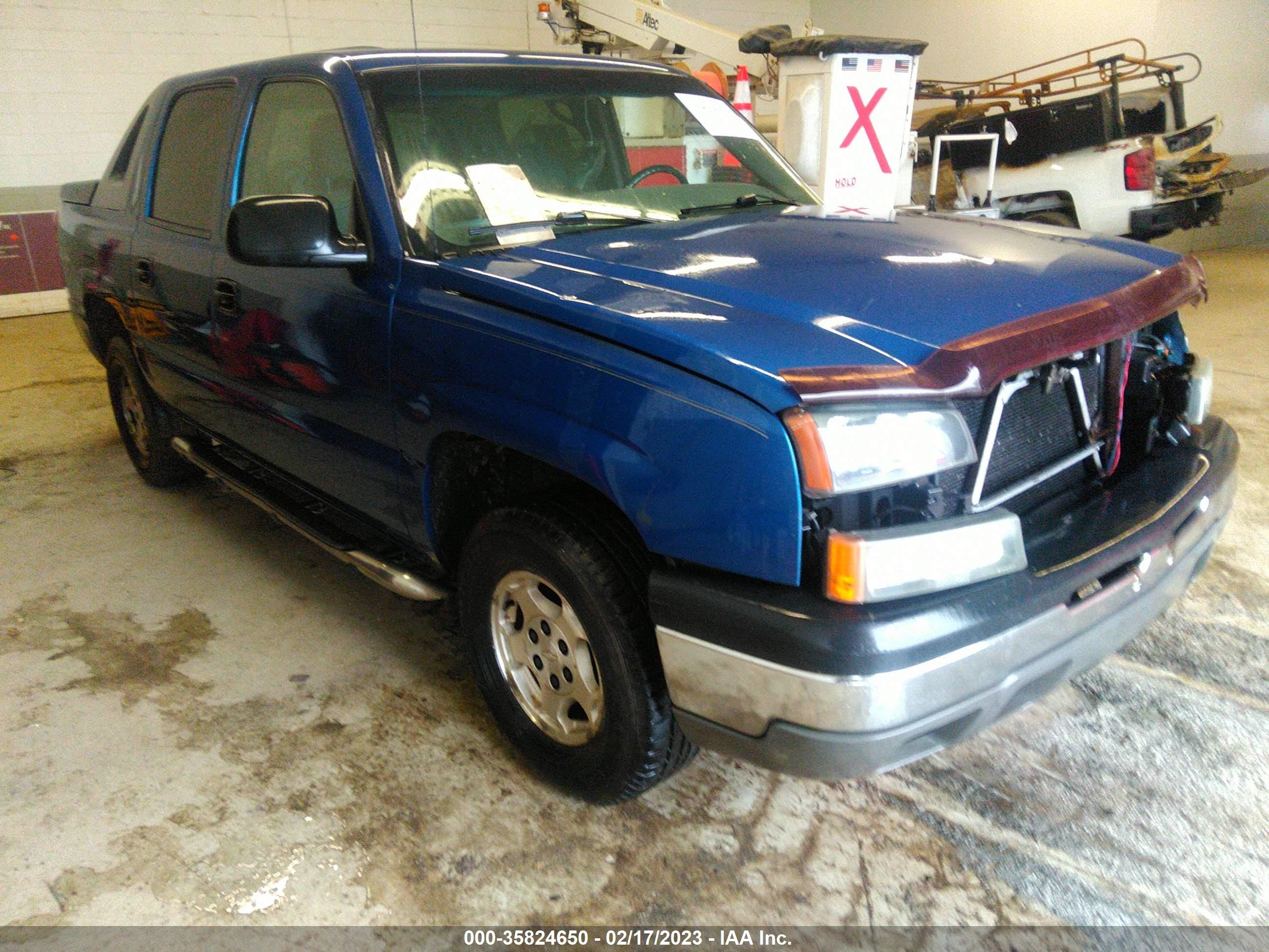 CHEVROLET AVALANCHE 2004 3gnek12tx4g176947