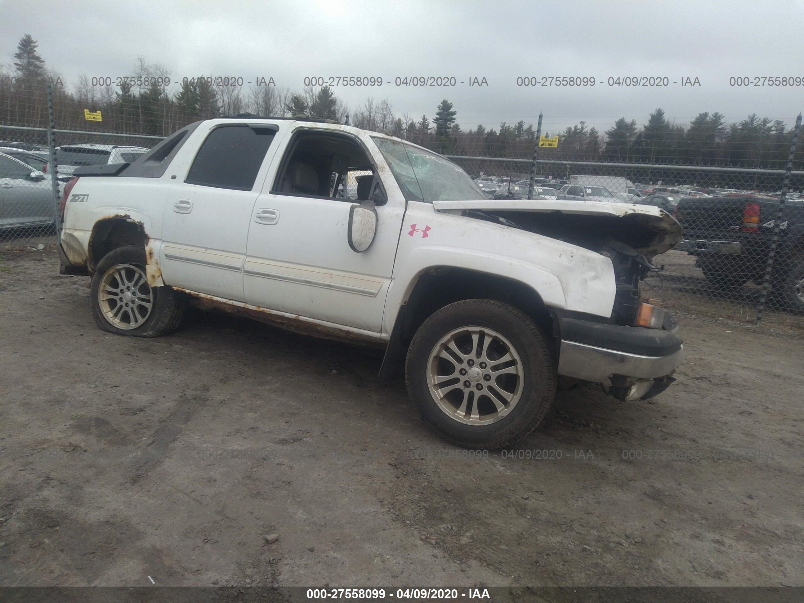 CHEVROLET AVALANCHE 2005 3gnek12z15g139369