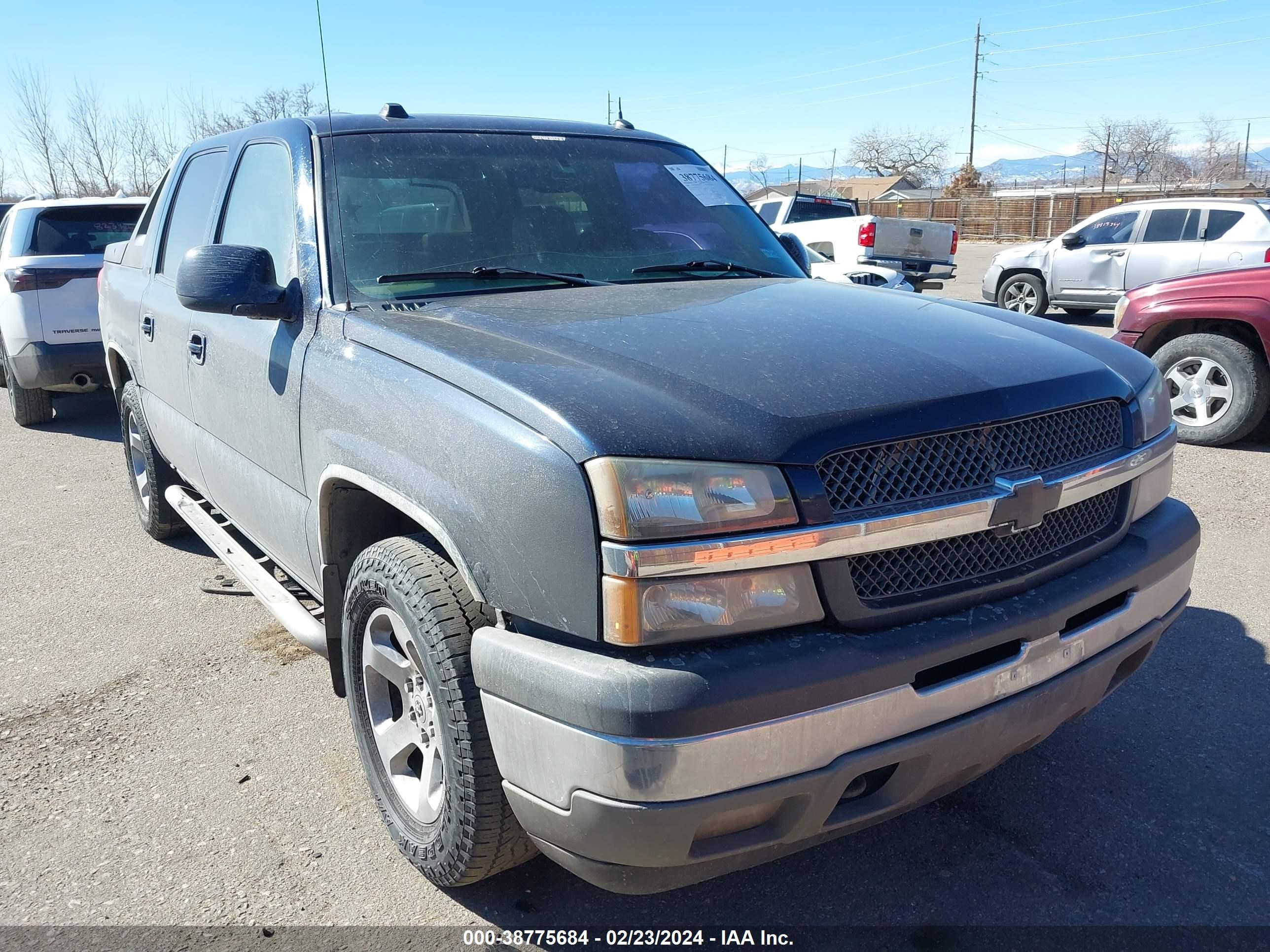 CHEVROLET AVALANCHE 2005 3gnek12z25g107109