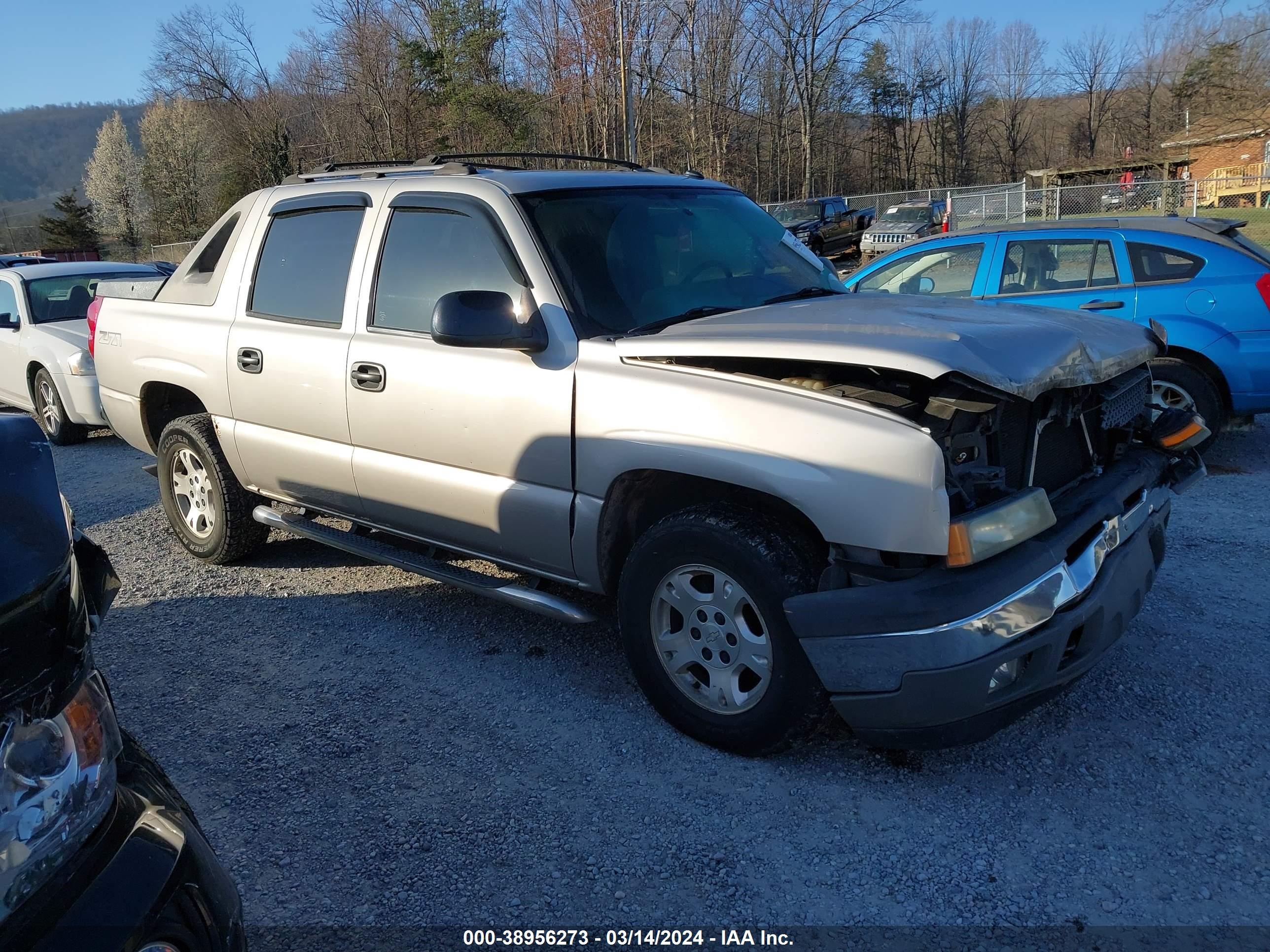 CHEVROLET AVALANCHE 2005 3gnek12z45g124798