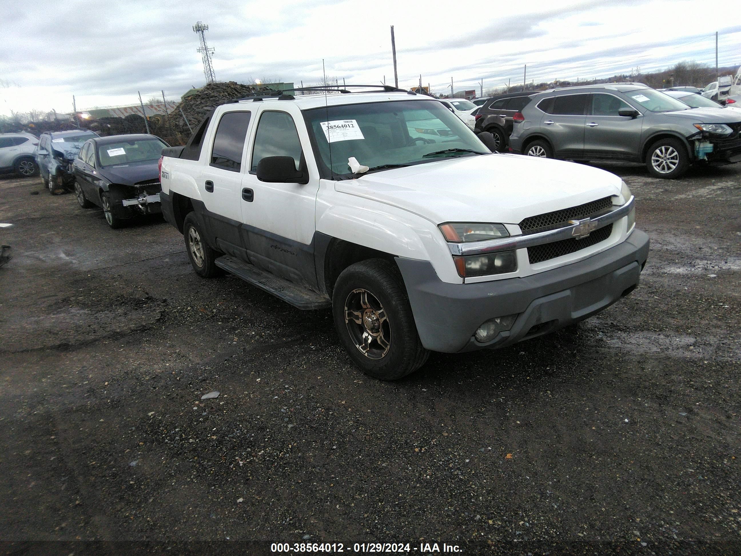 CHEVROLET AVALANCHE 2005 3gnek12z65g104522