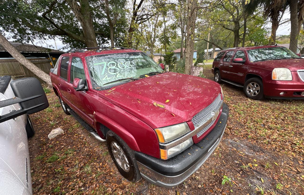 CHEVROLET AVALANCHE 2005 3gnek12z95g242698