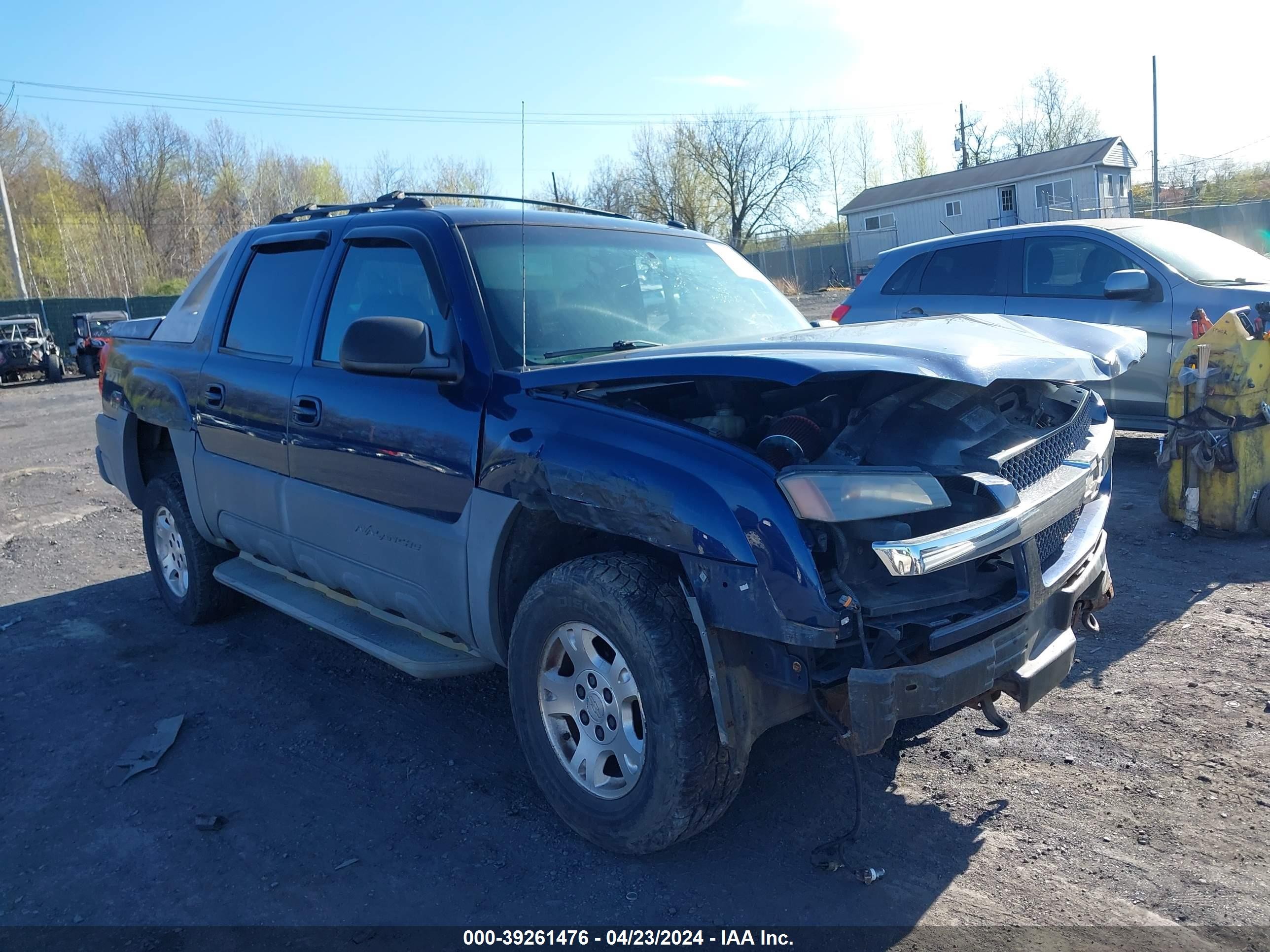 CHEVROLET AVALANCHE 2002 3gnek13t02g297935